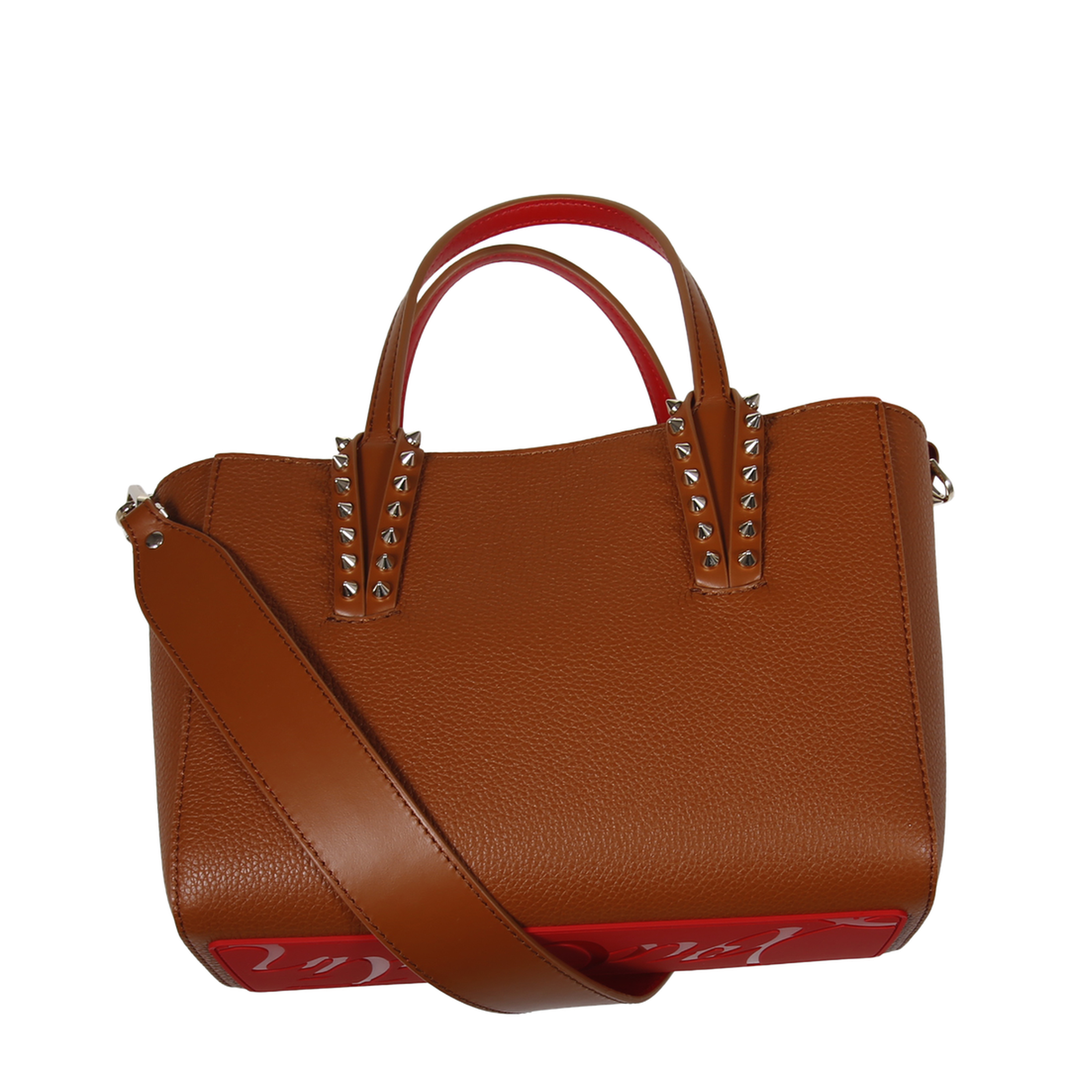 Grained Calf Leather Tote Bag - Cuoio - Image 1