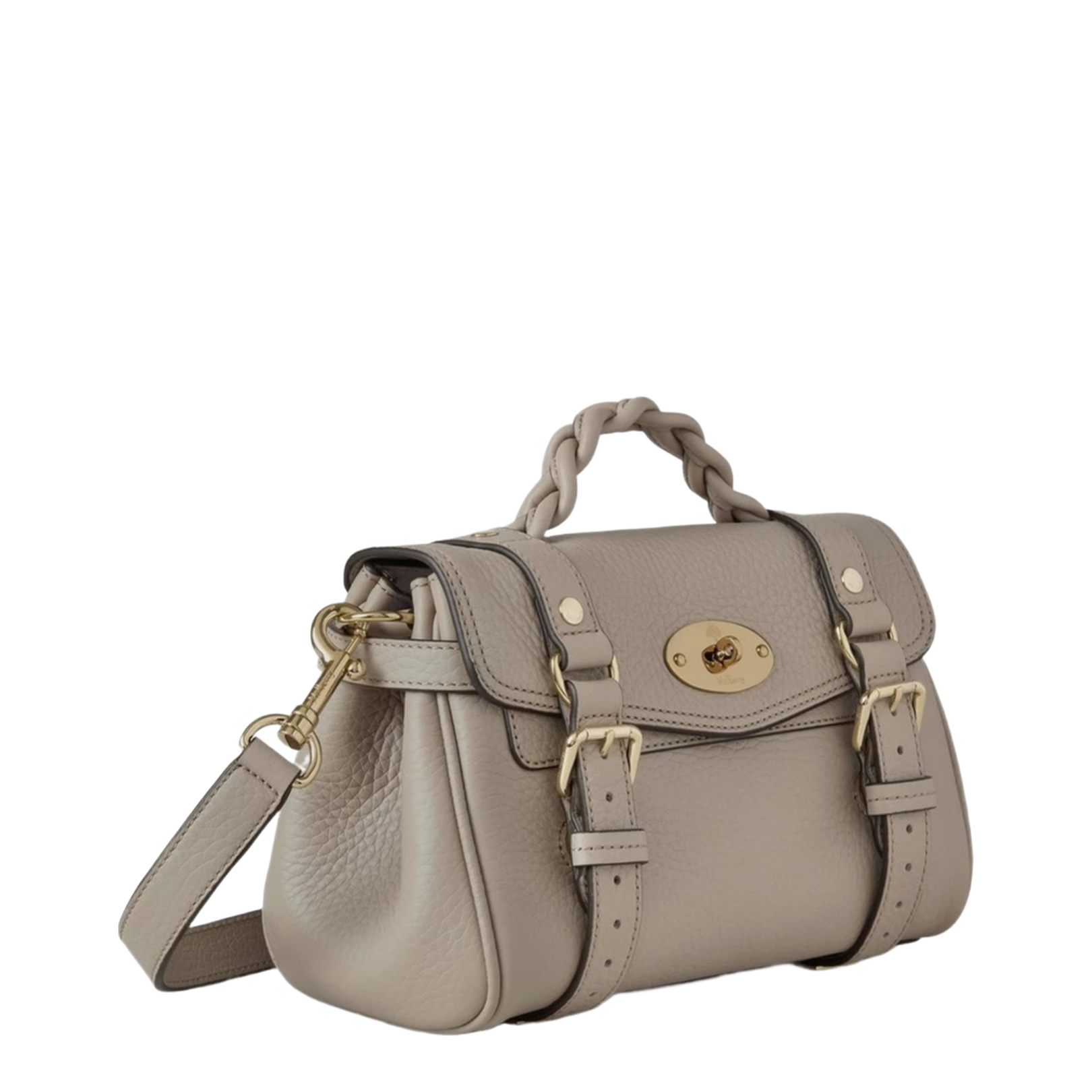 Mini Alexa Cashmere Taupe Heavy Grain - Image 2