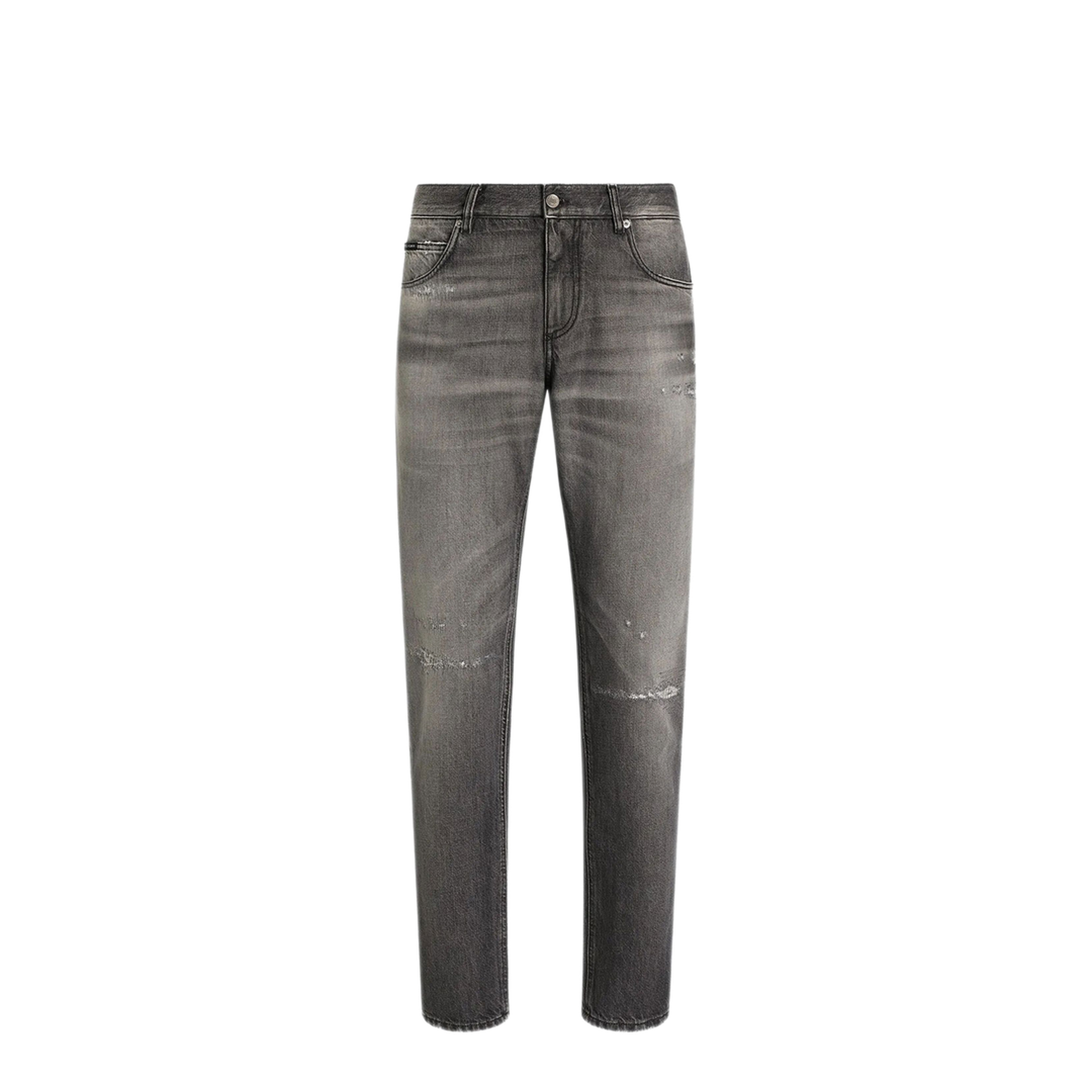 Regular Fit Denim Trousers - Image 1