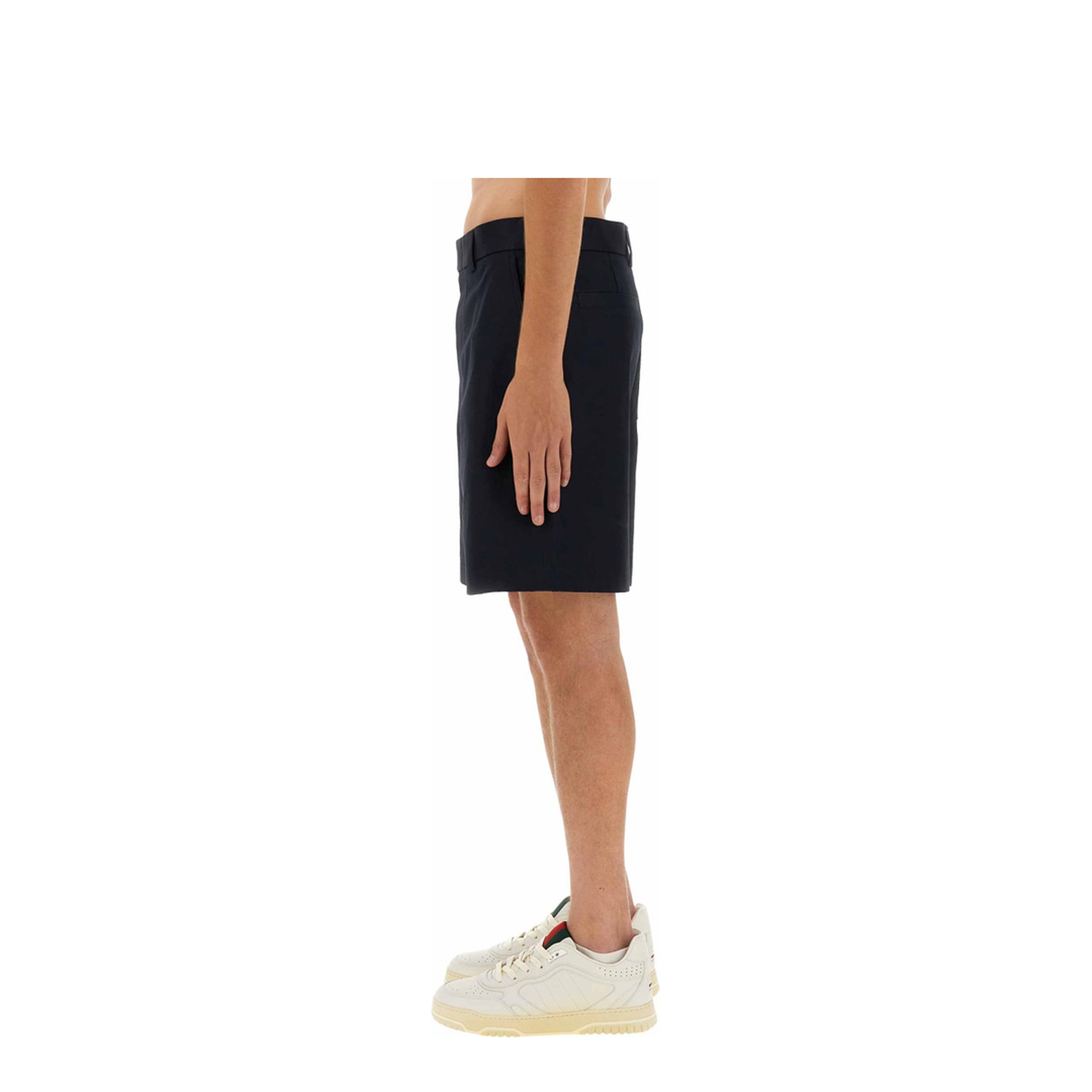 Double Cotton Twill Shorts - Image 4
