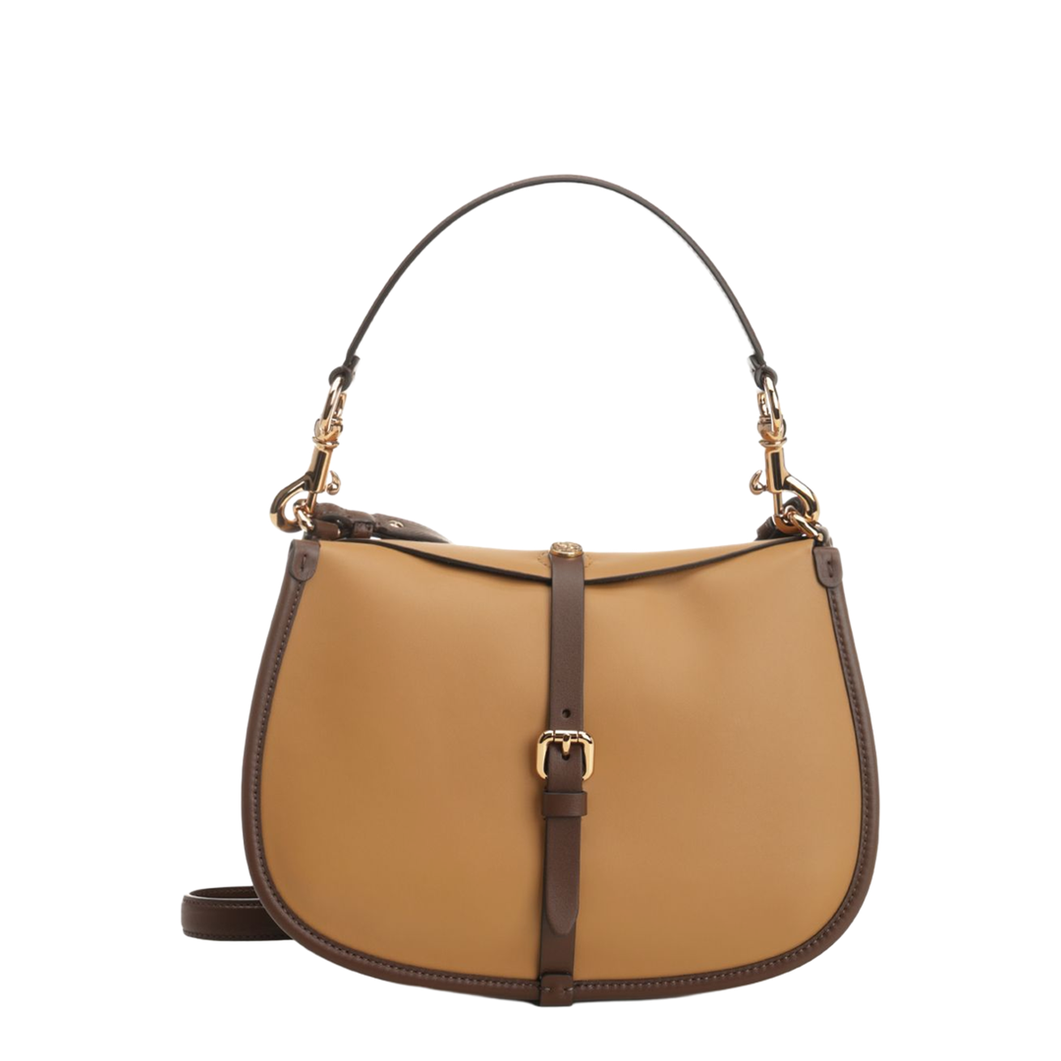 Pony Medium Calfskin Shoulder Bag - Brown - Image 1