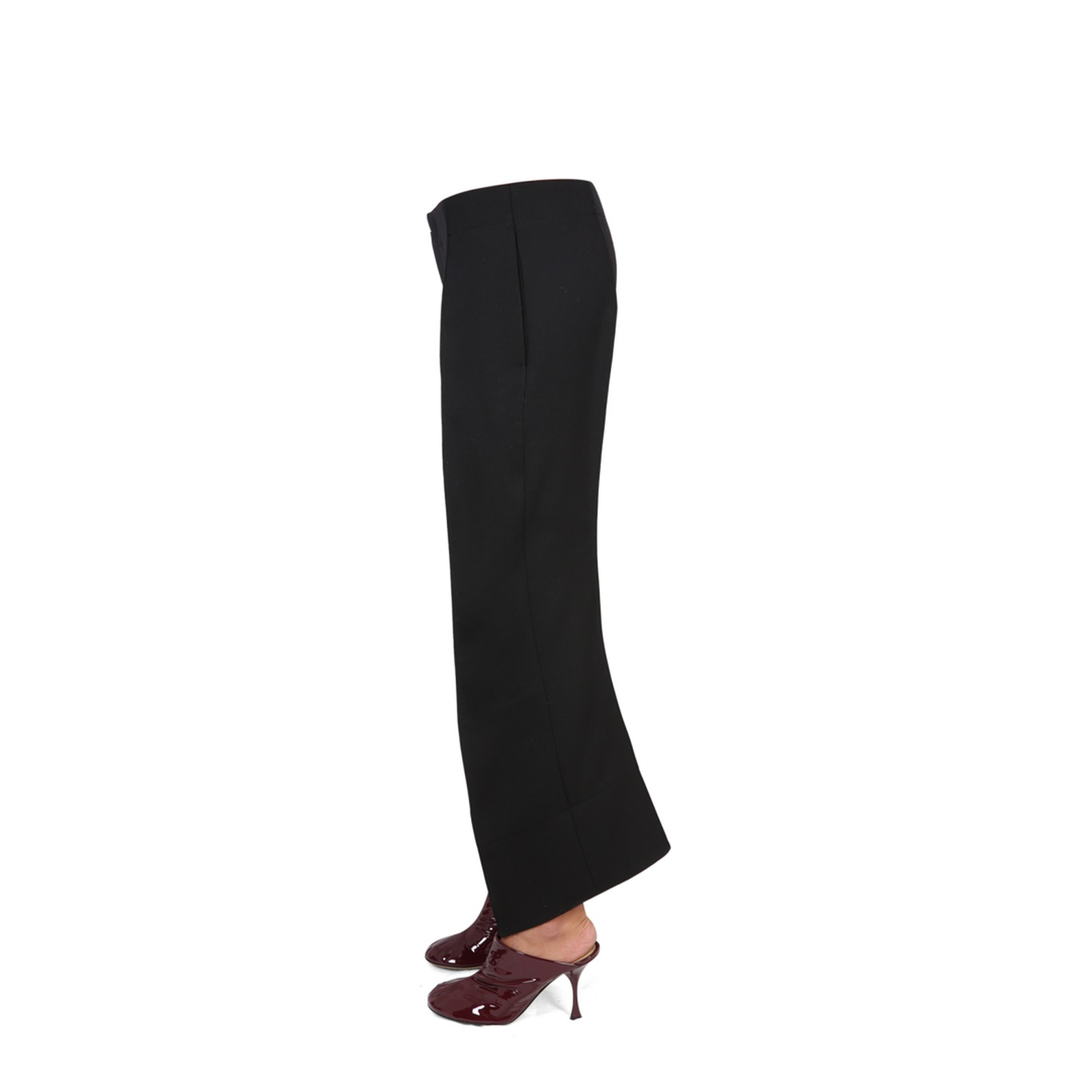 Compact Wool Pants - Image 3