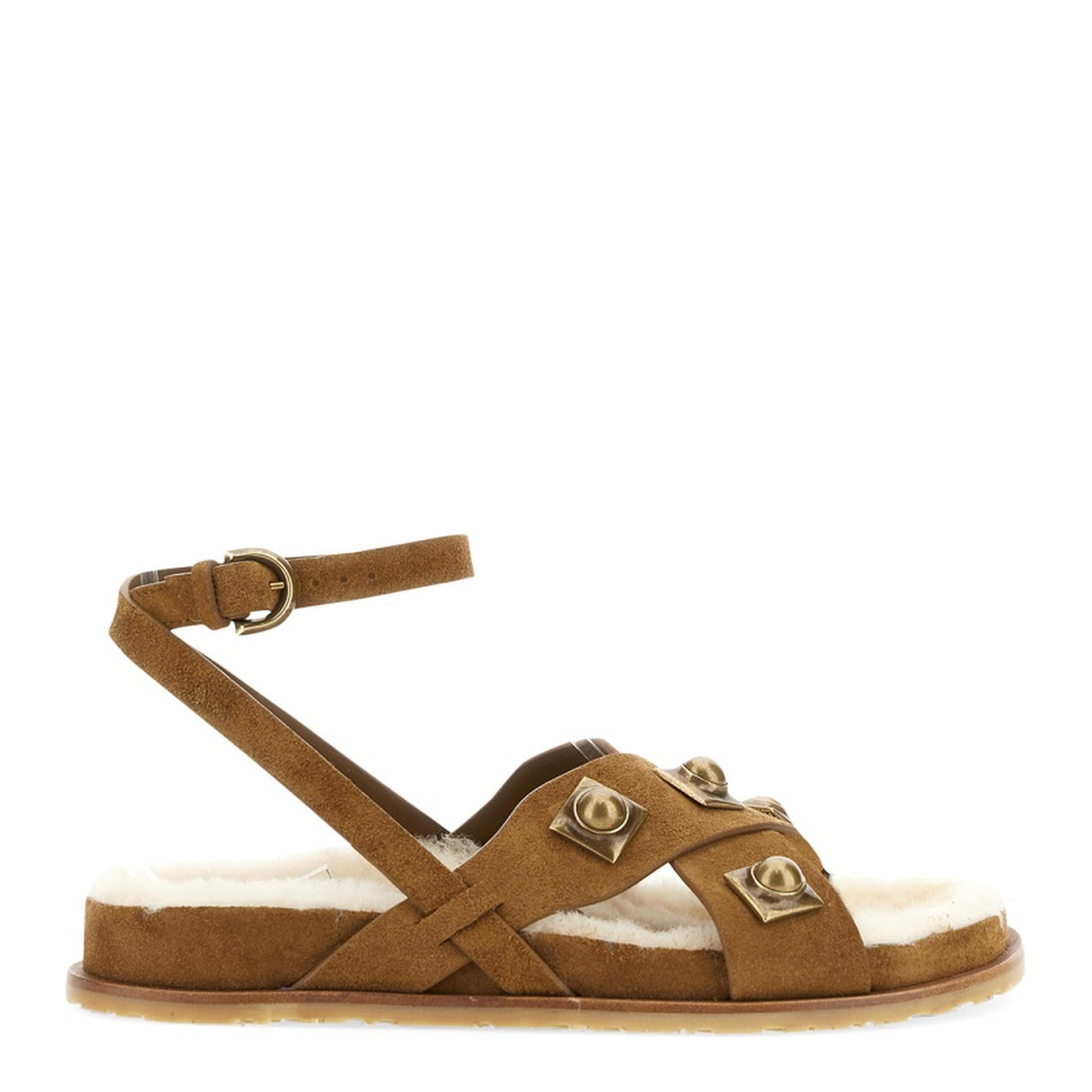 Crown Me Sandals - Beige - Image 1