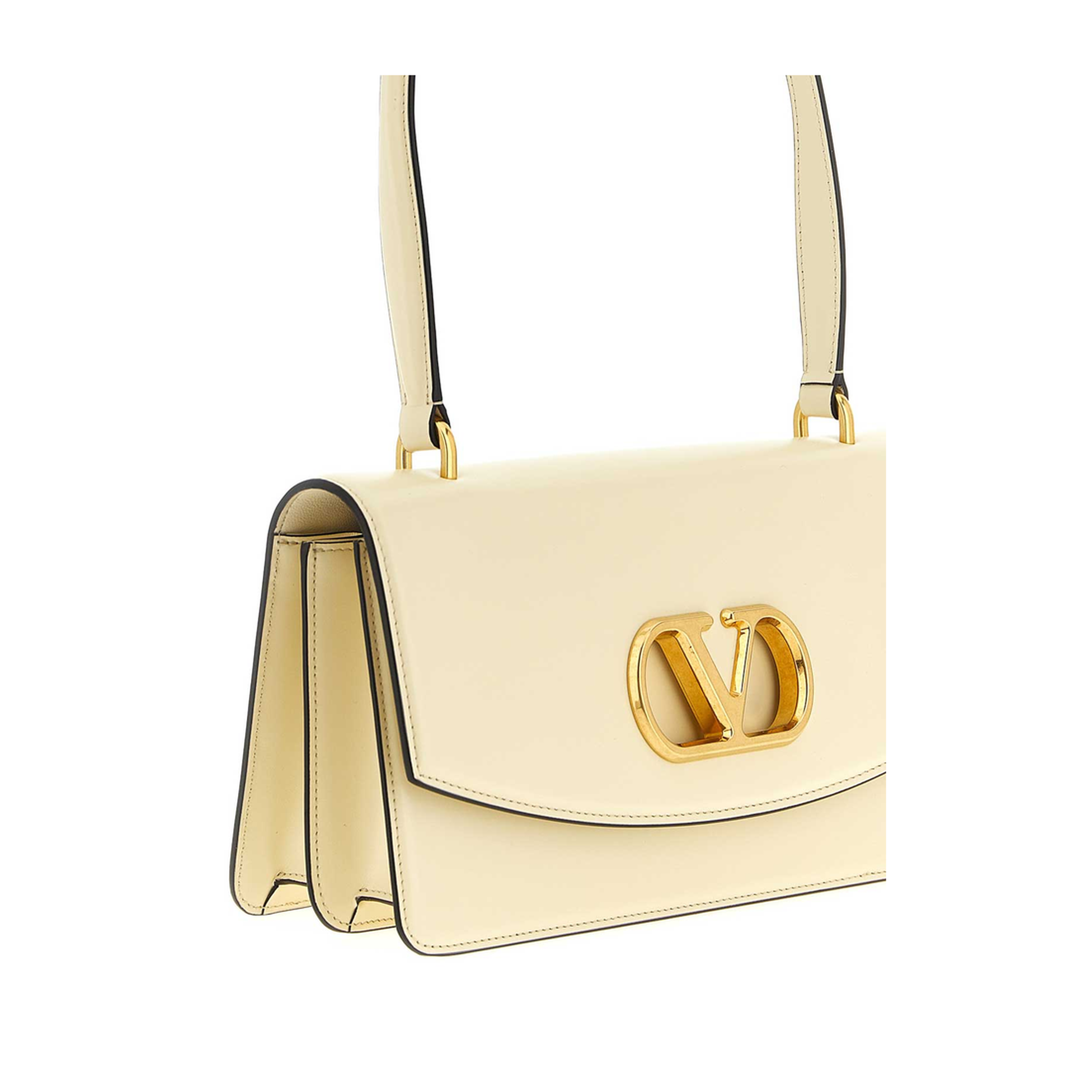 Vain Medium Calfskin Shoulder Bag - Butter (Cream) - Image 3