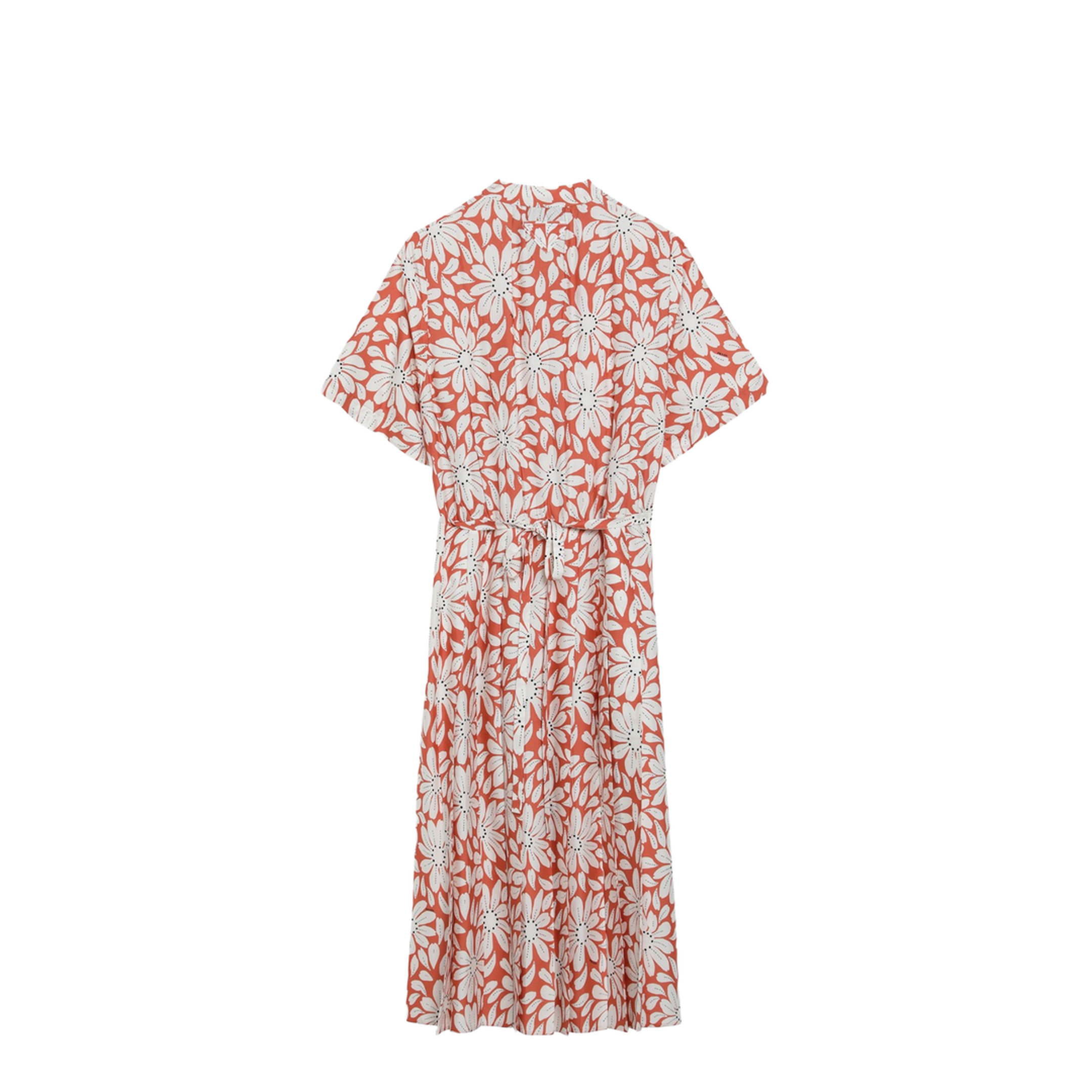 Floral Print Shirt Dress - Image 2