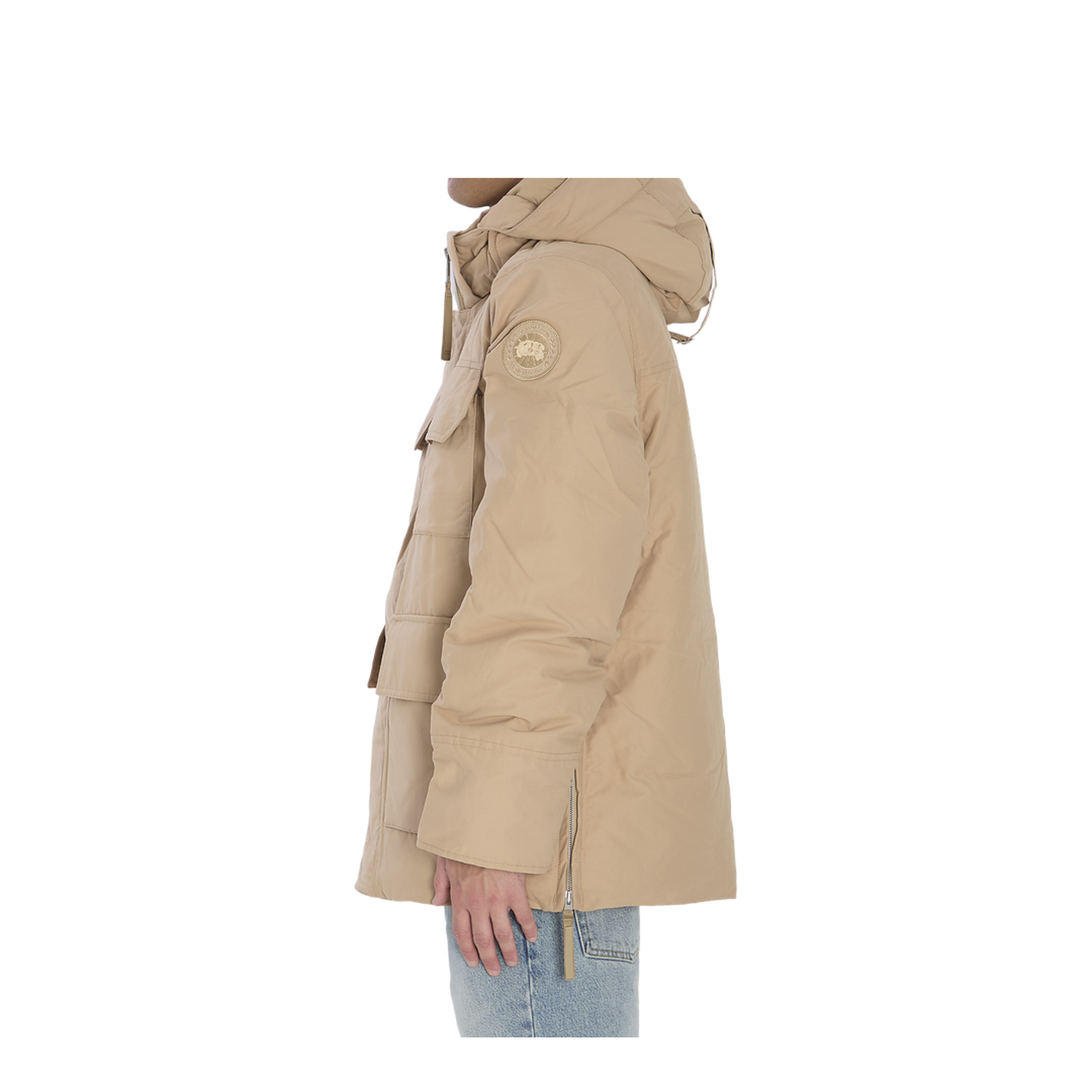 Maitland Parka In Beige - Image 3