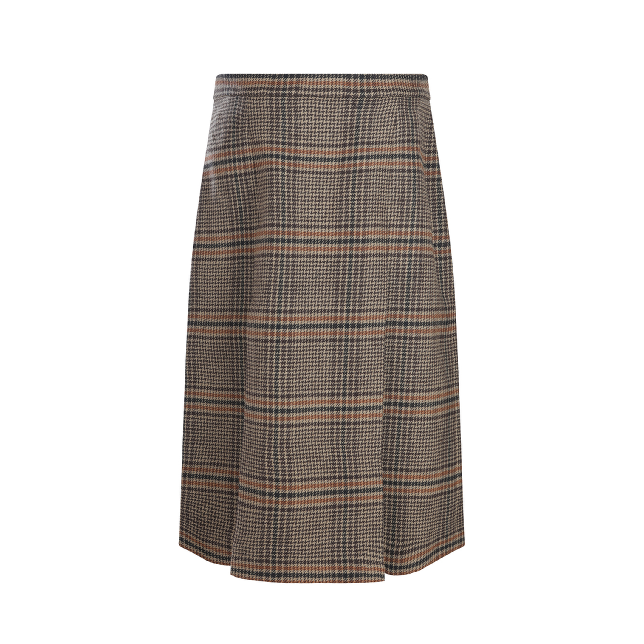 Wool and Cashmere Midi Skirt - Image 5
