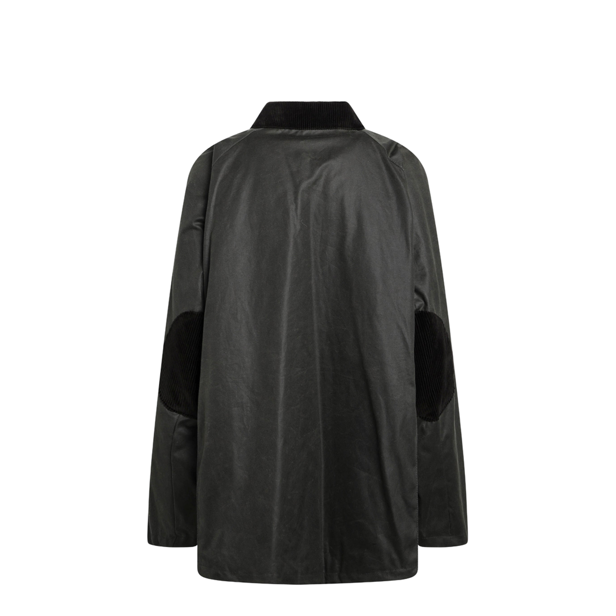 Forest Green Waxed Cotton Country Jacket - Image 2