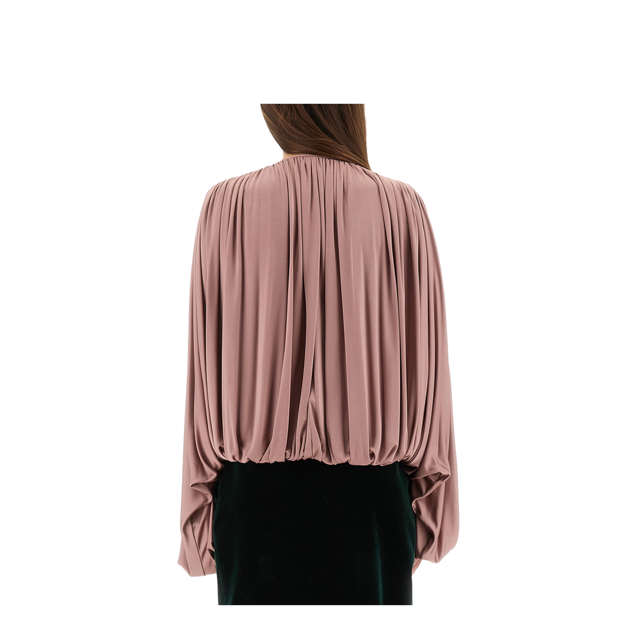 Fluid Knit Blouse - Image 3