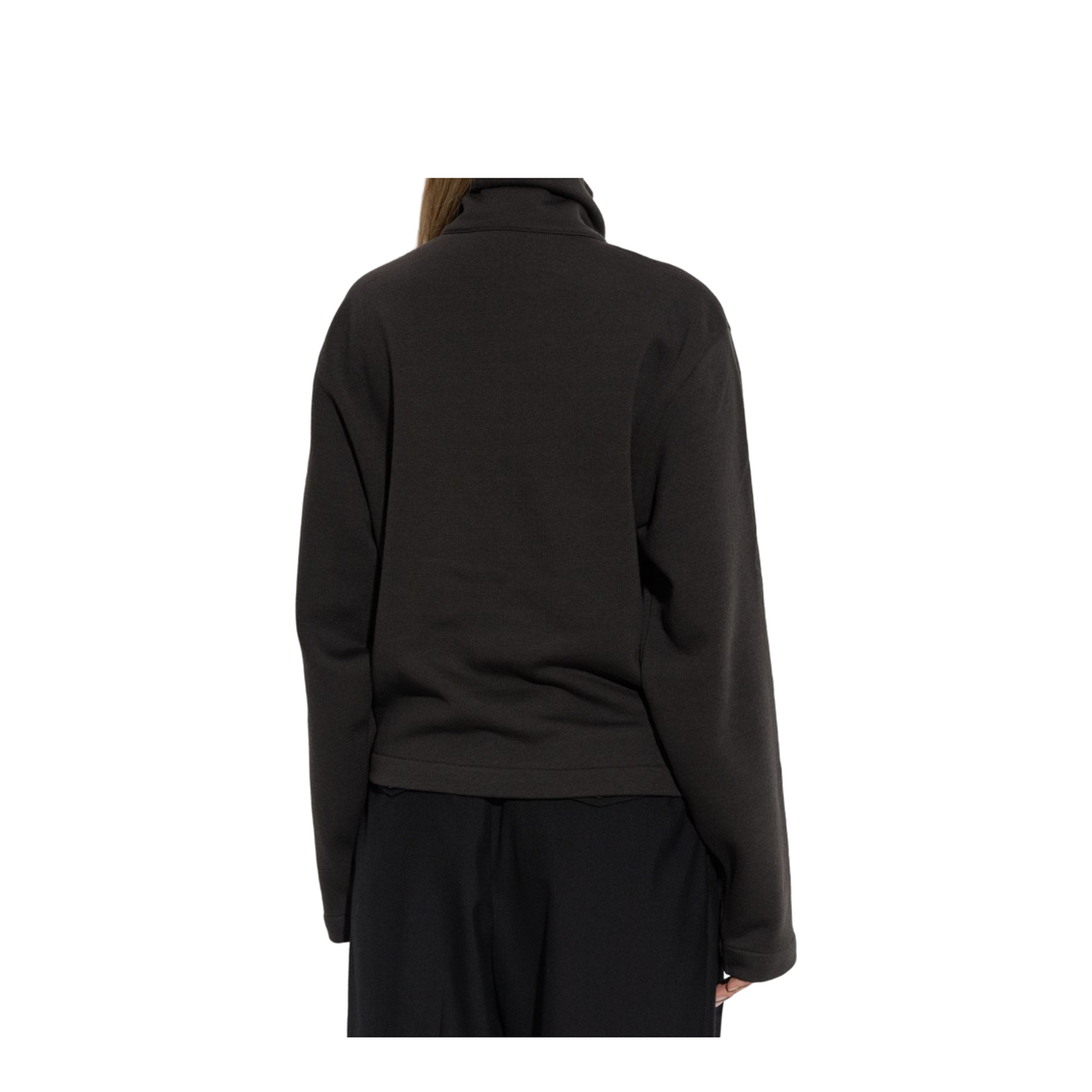 Cotton Blend Half-Zip Sweater - Image 4
