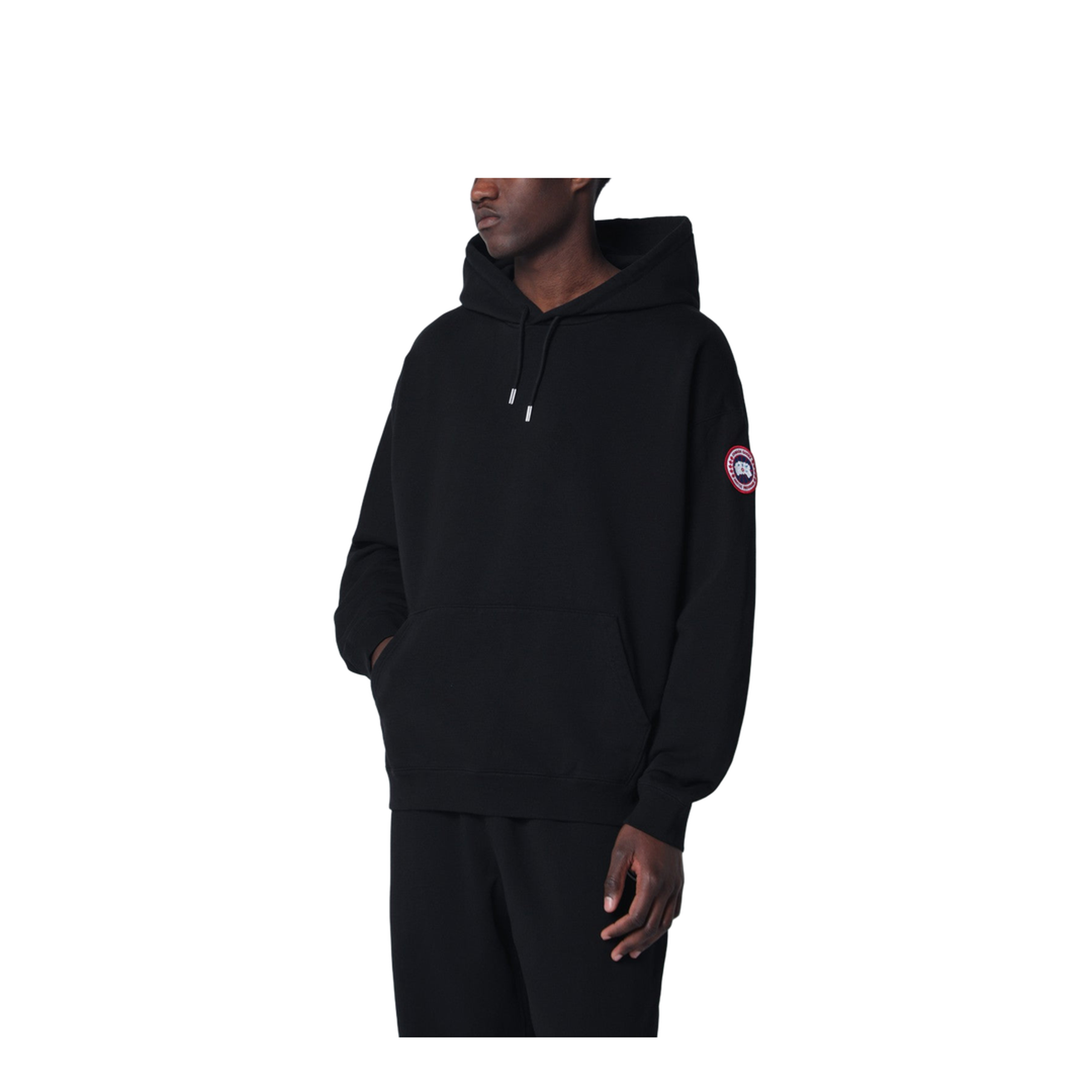 Black Hooded Sweatshirt - Image 1