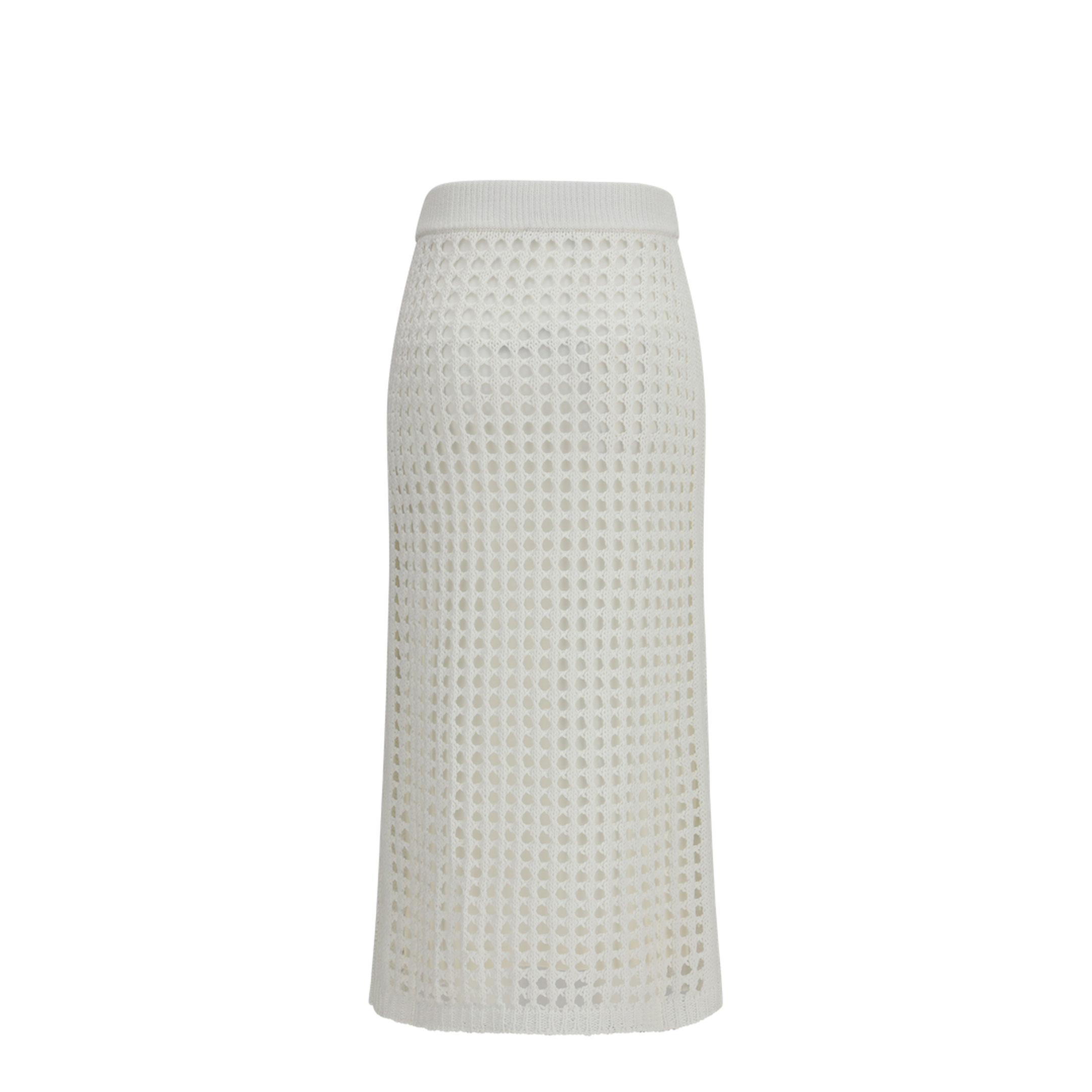 Cotton Mesh Skirt - Image 2
