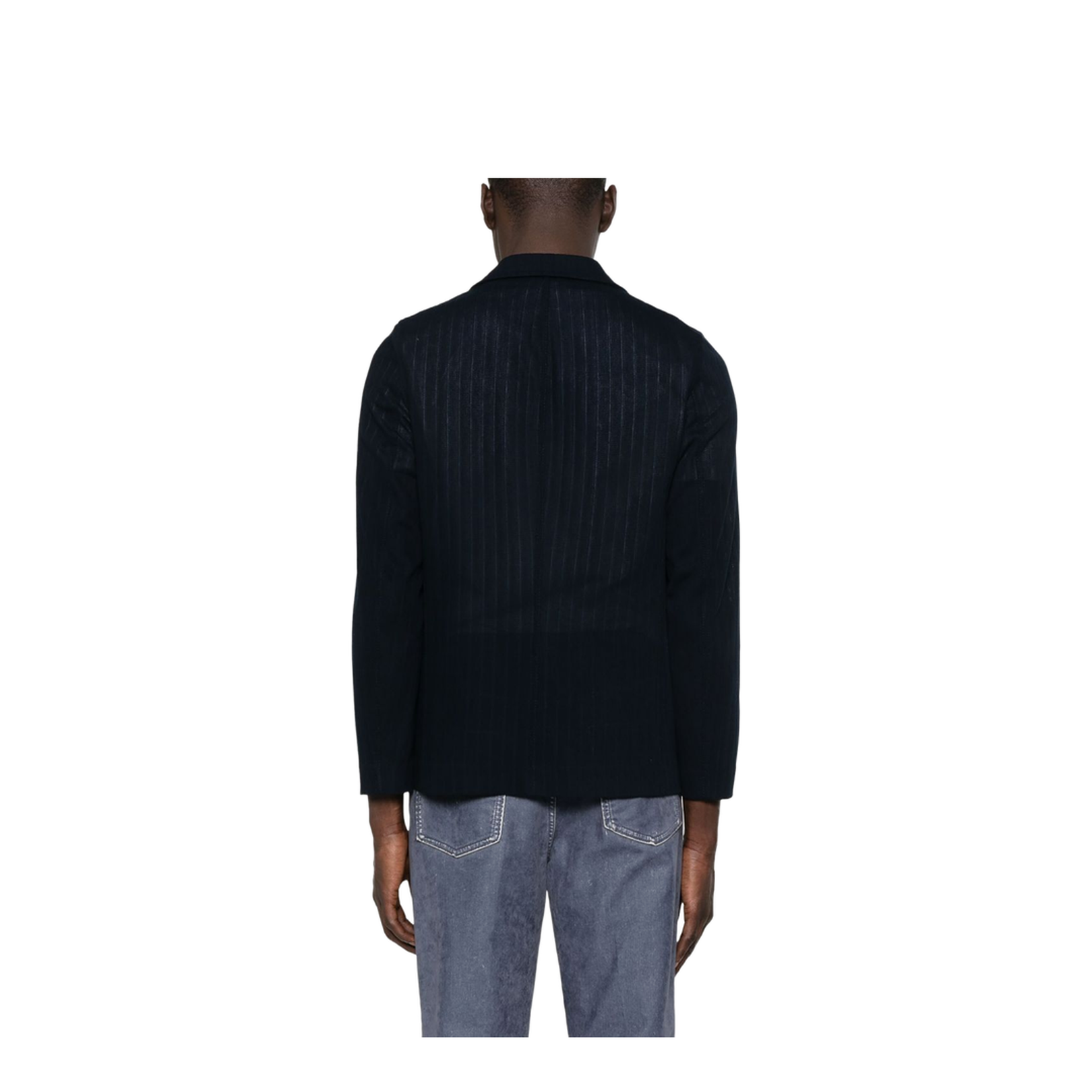 Cotton Single-Breasted Jacket - Image 3
