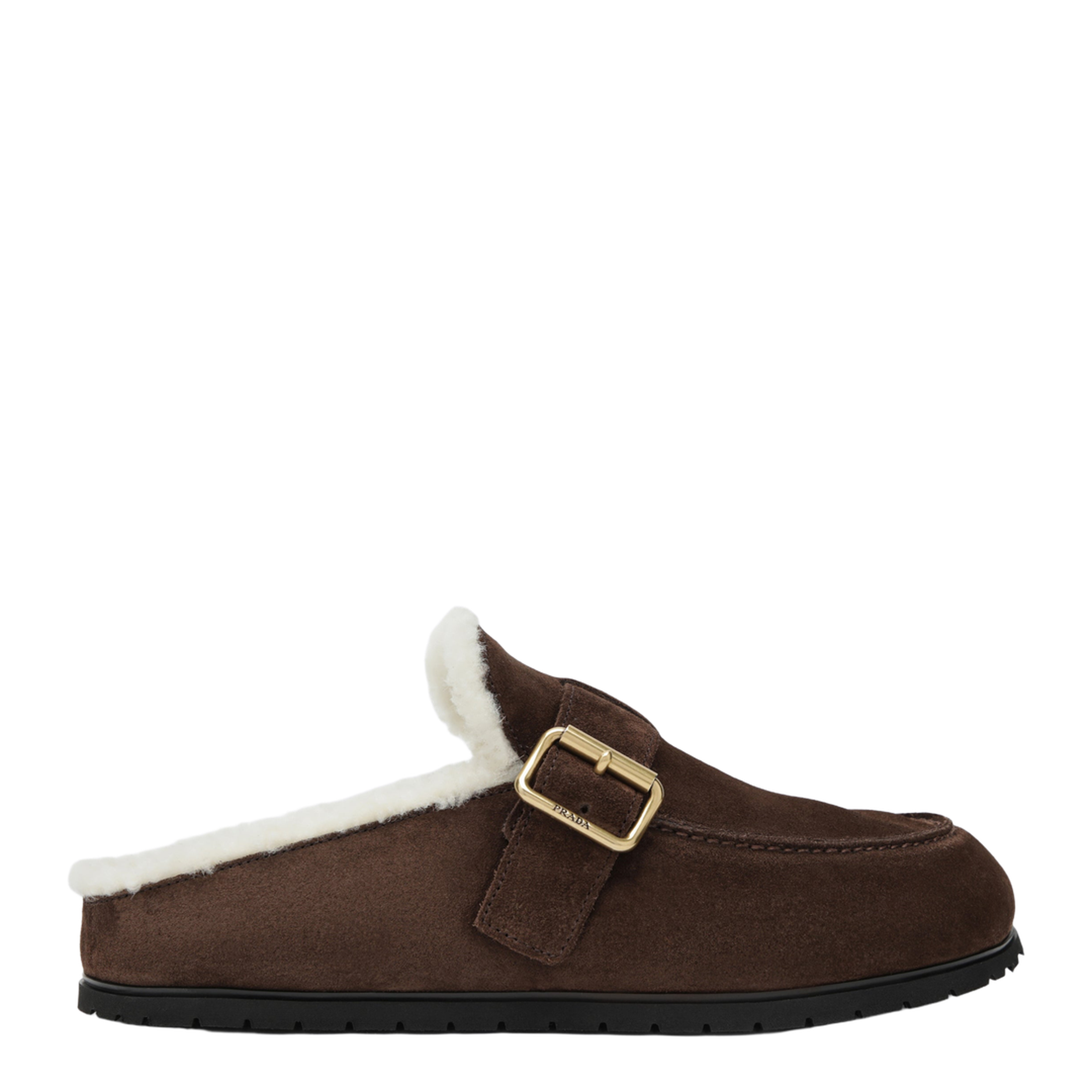 Moro Suede Clogs with Shearling Lining - Image 1