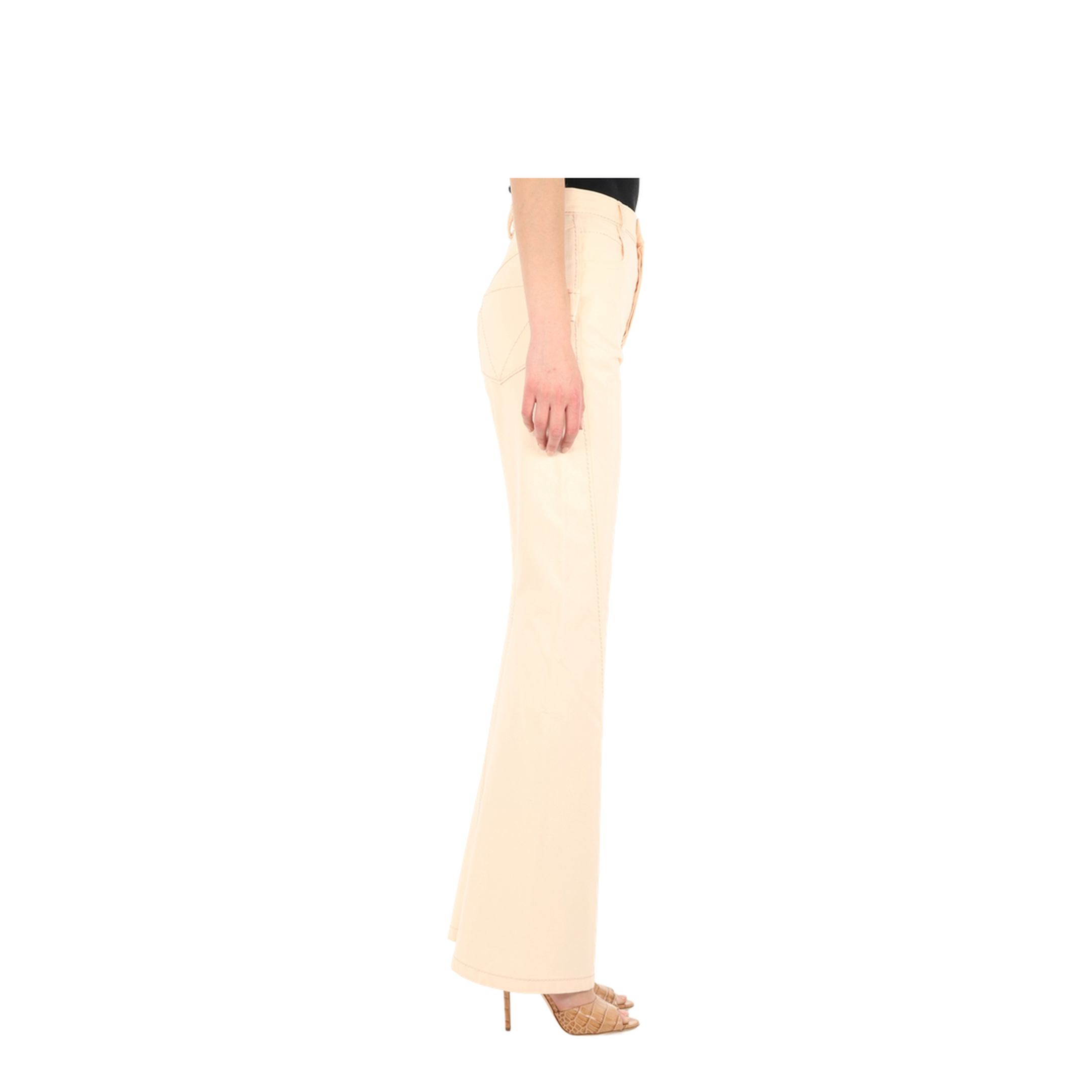 Pink Denim Jeans - Image 3