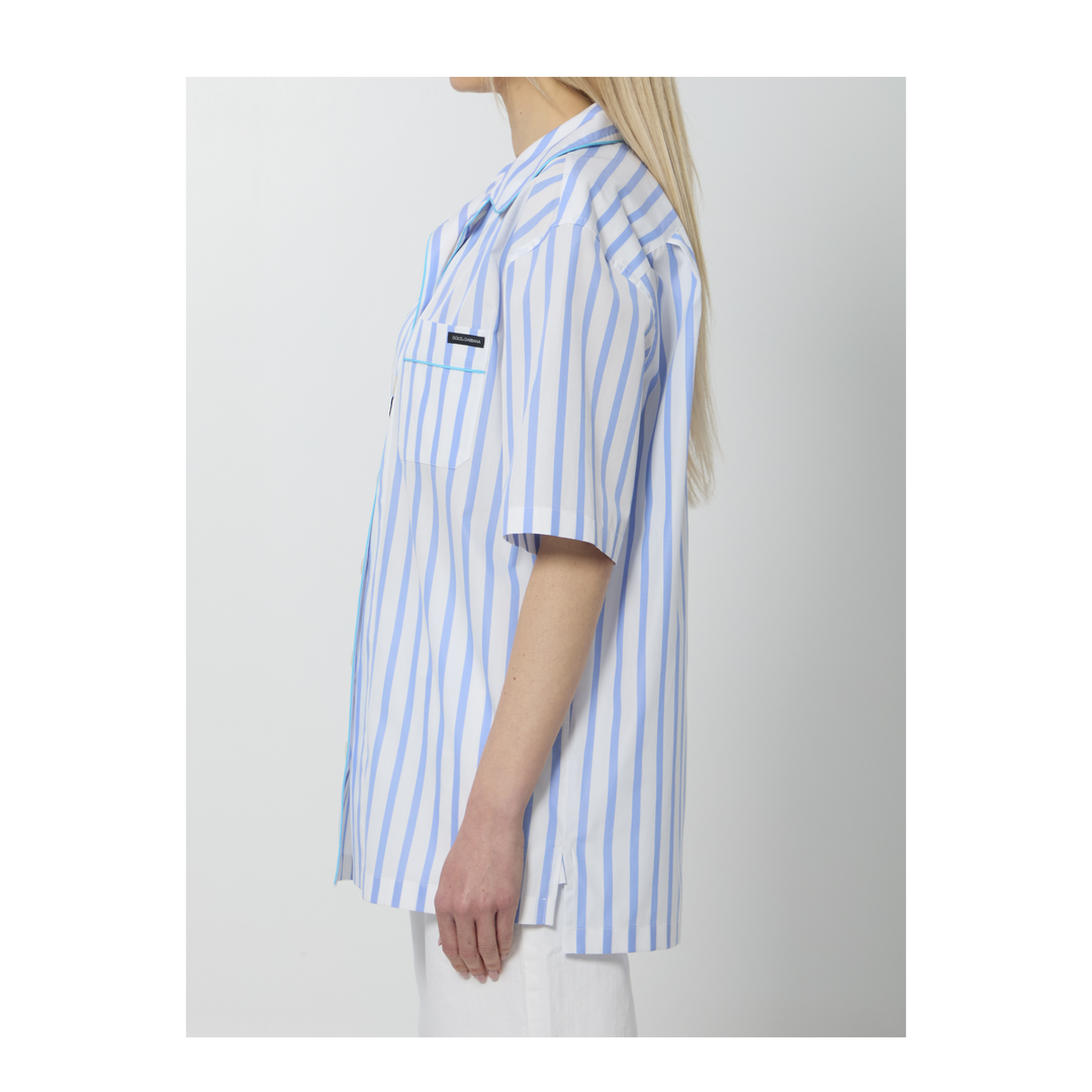 Striped Poplin Shirt - Image 3