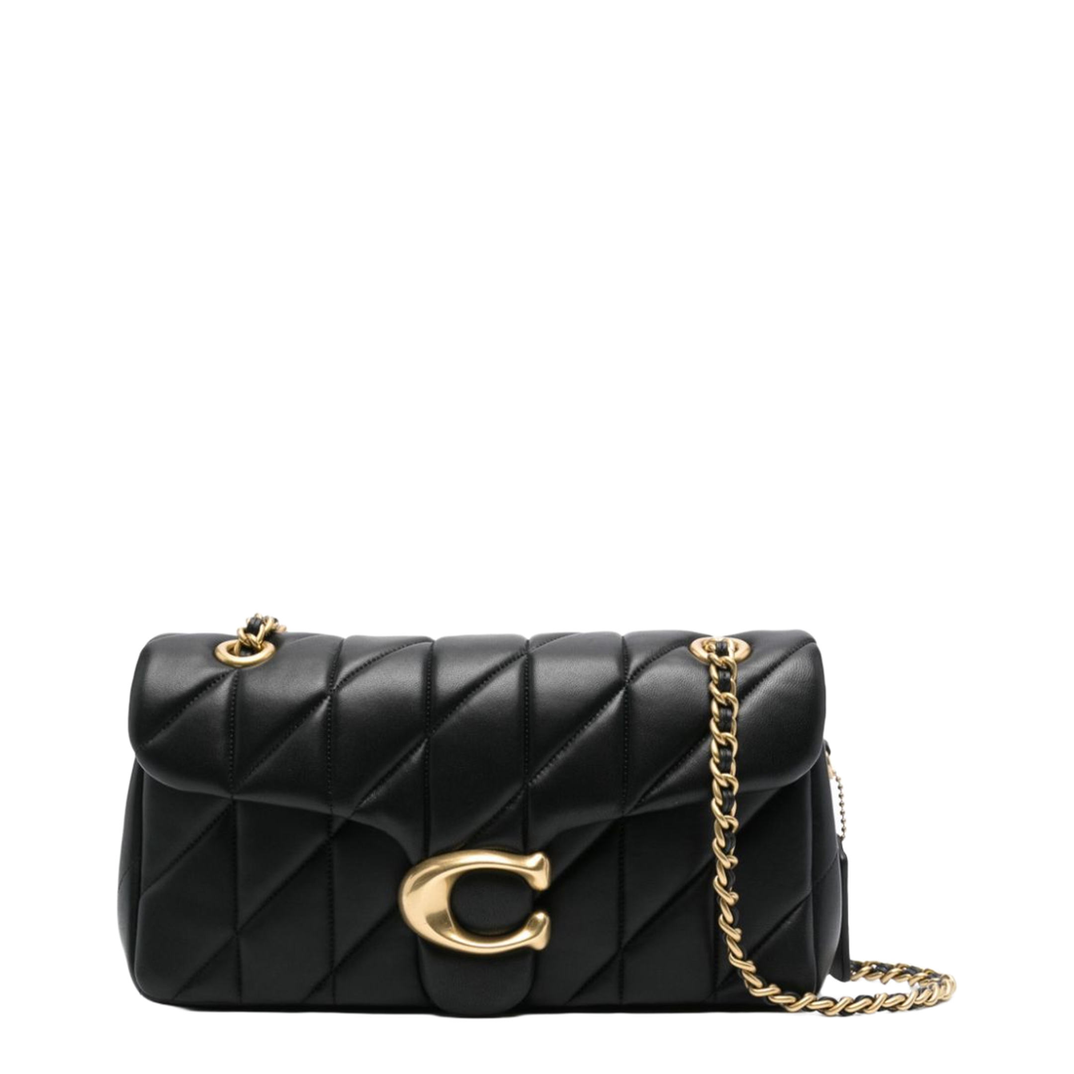 Tabby 26 Nappa Leather Shoulder Bag - Black - Image 1