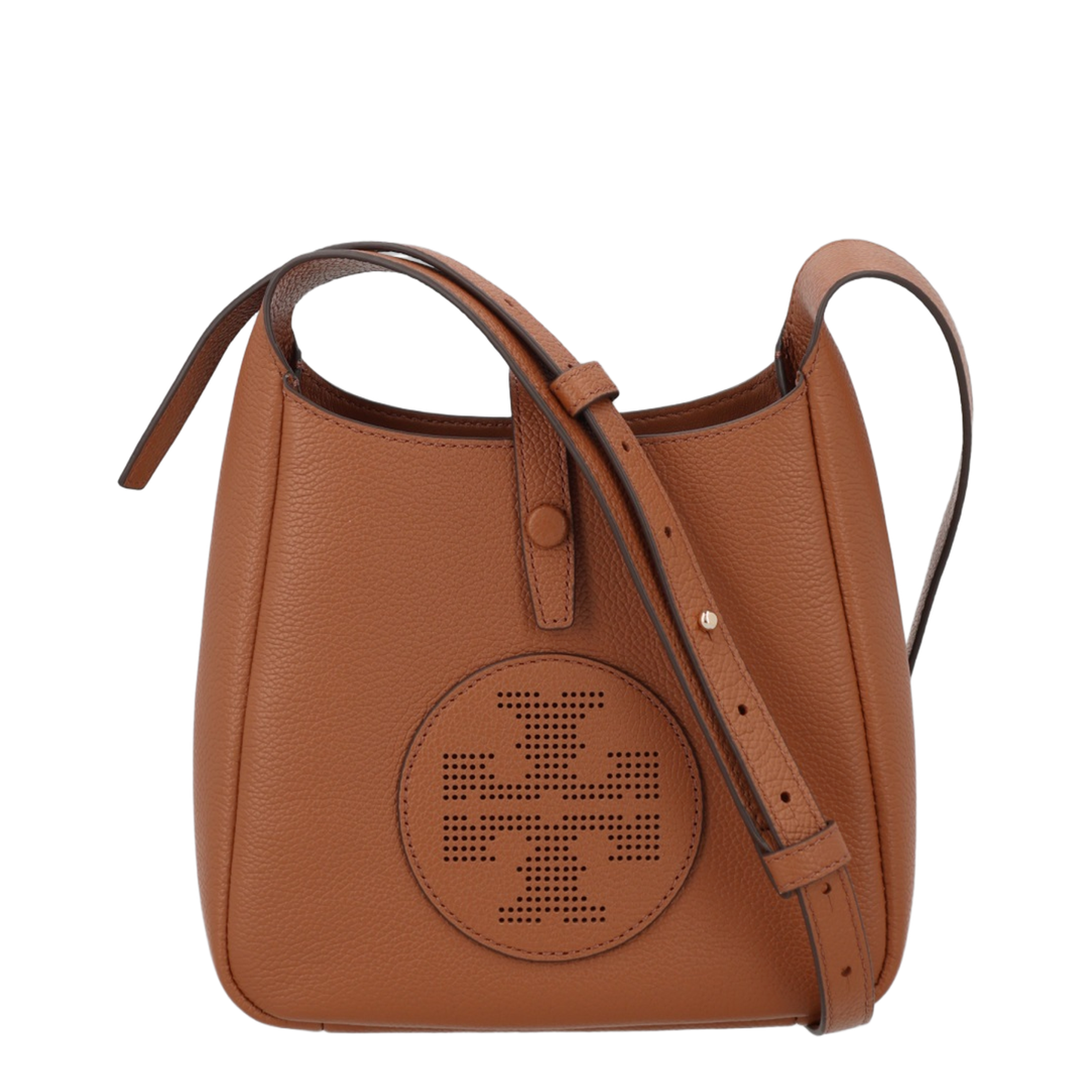 Miller Swing Pebbled Leather Crossbody Bag - Aged Tan - Image 1