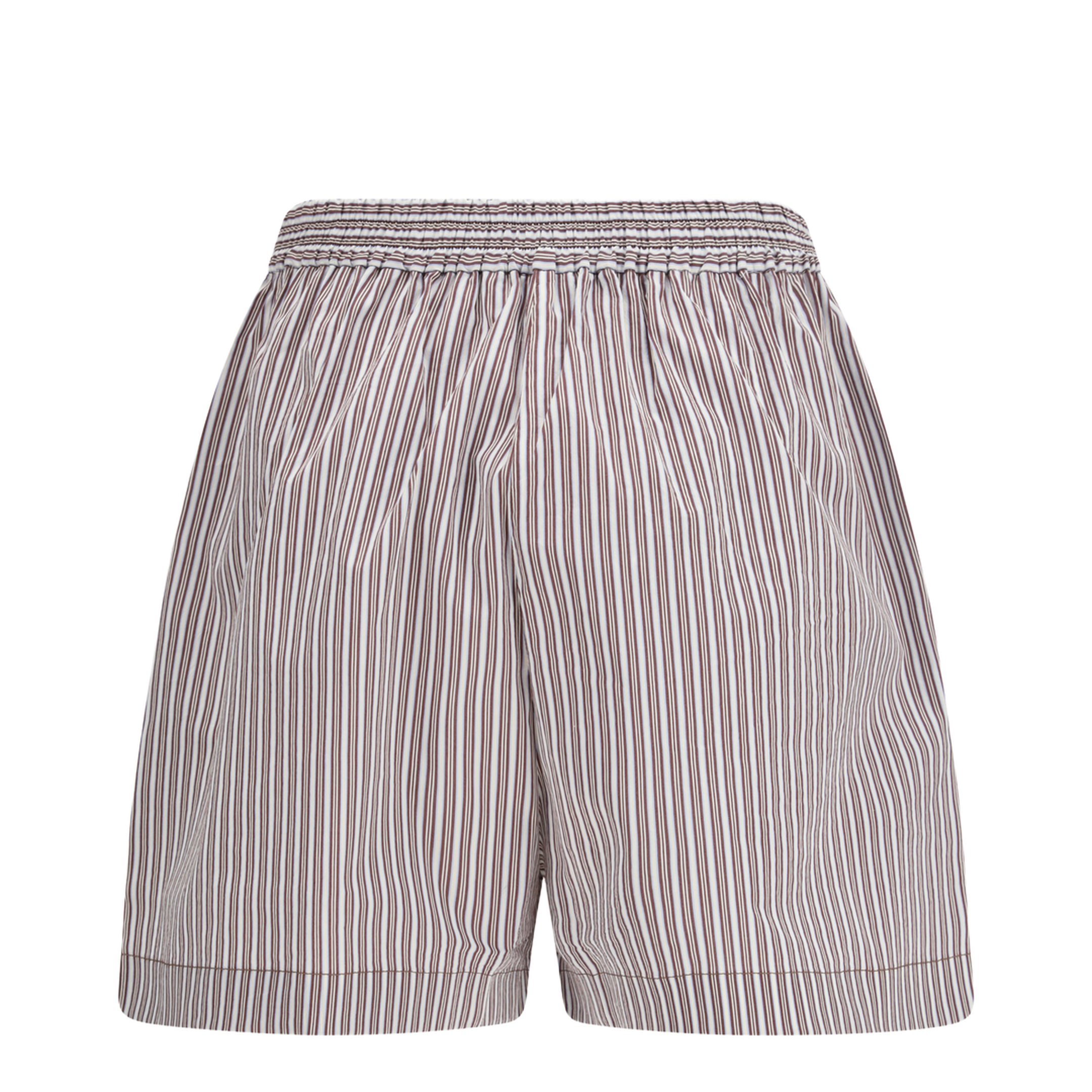 Striped Silk Shorts - Image 2