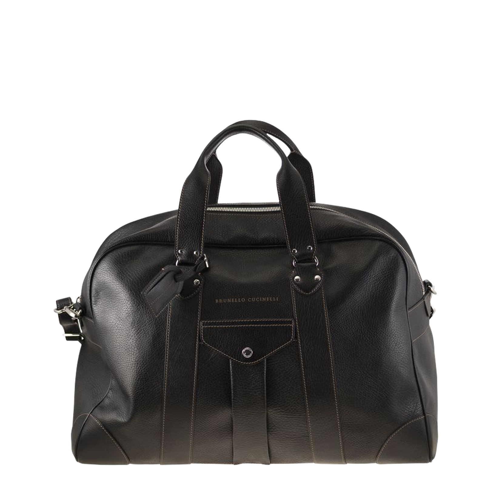 Grained Calfskin Weekender Bag - Image 1