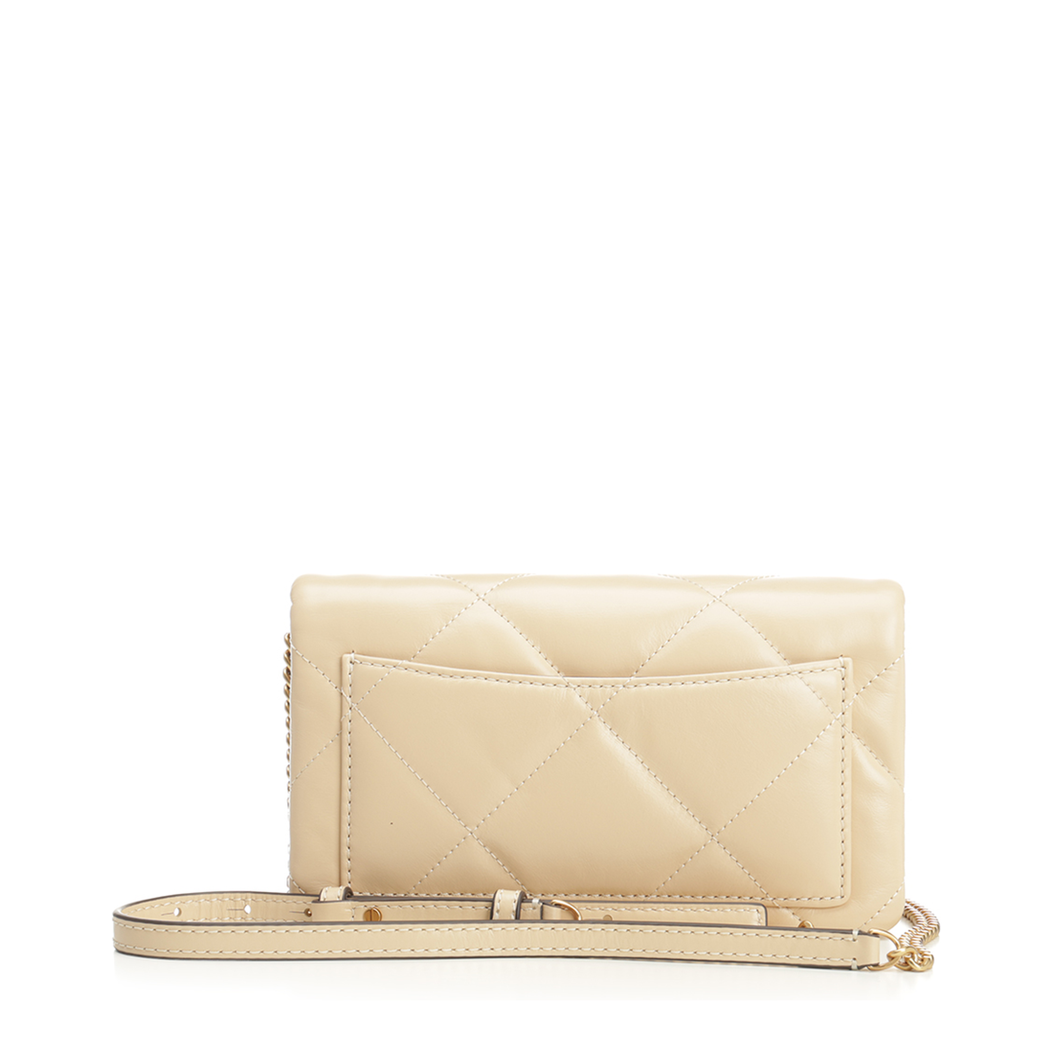 Kira Diamond Quilt Chain Wallet - Image 3