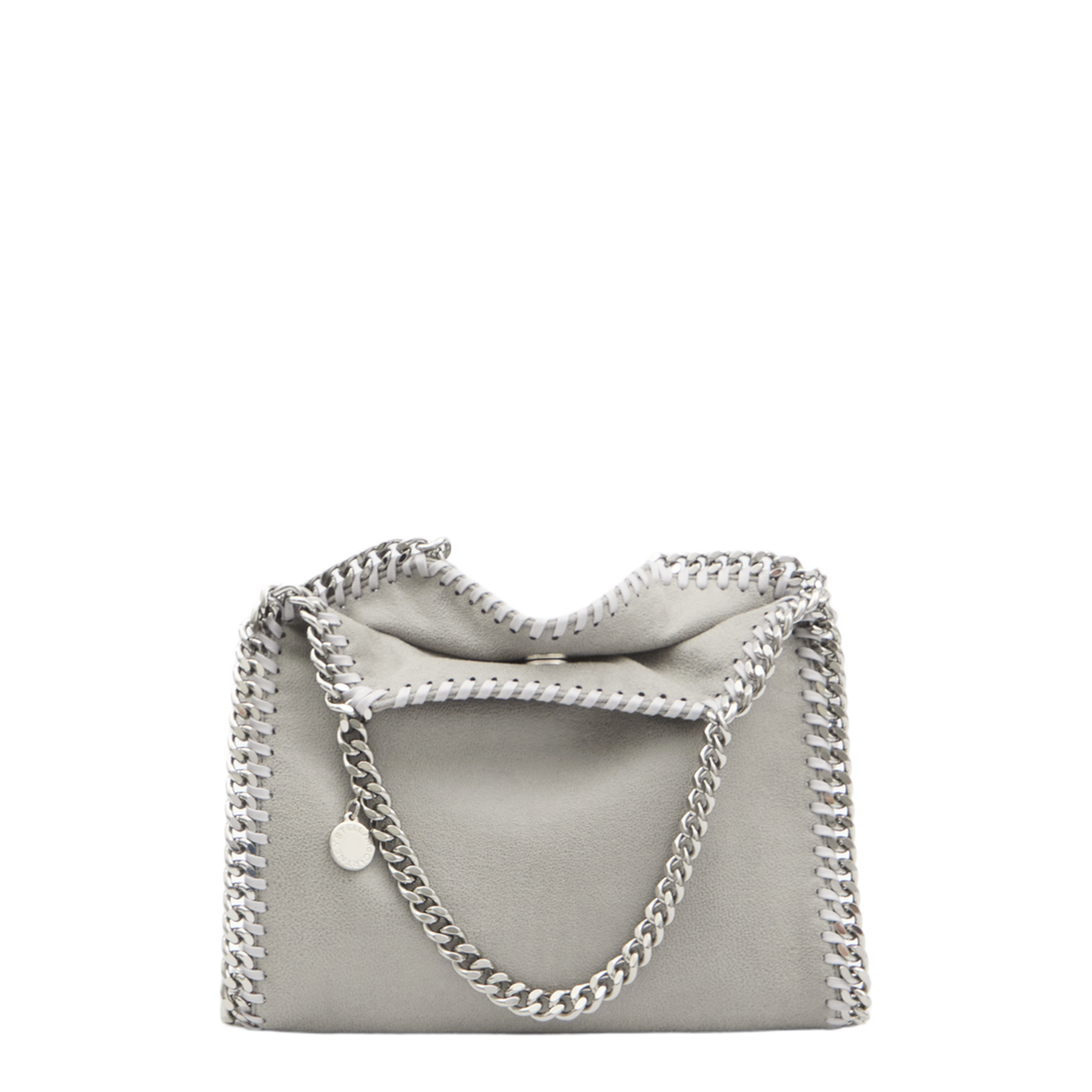 Falabella Mini Shaggy Deer Tote - Grey - Image 1