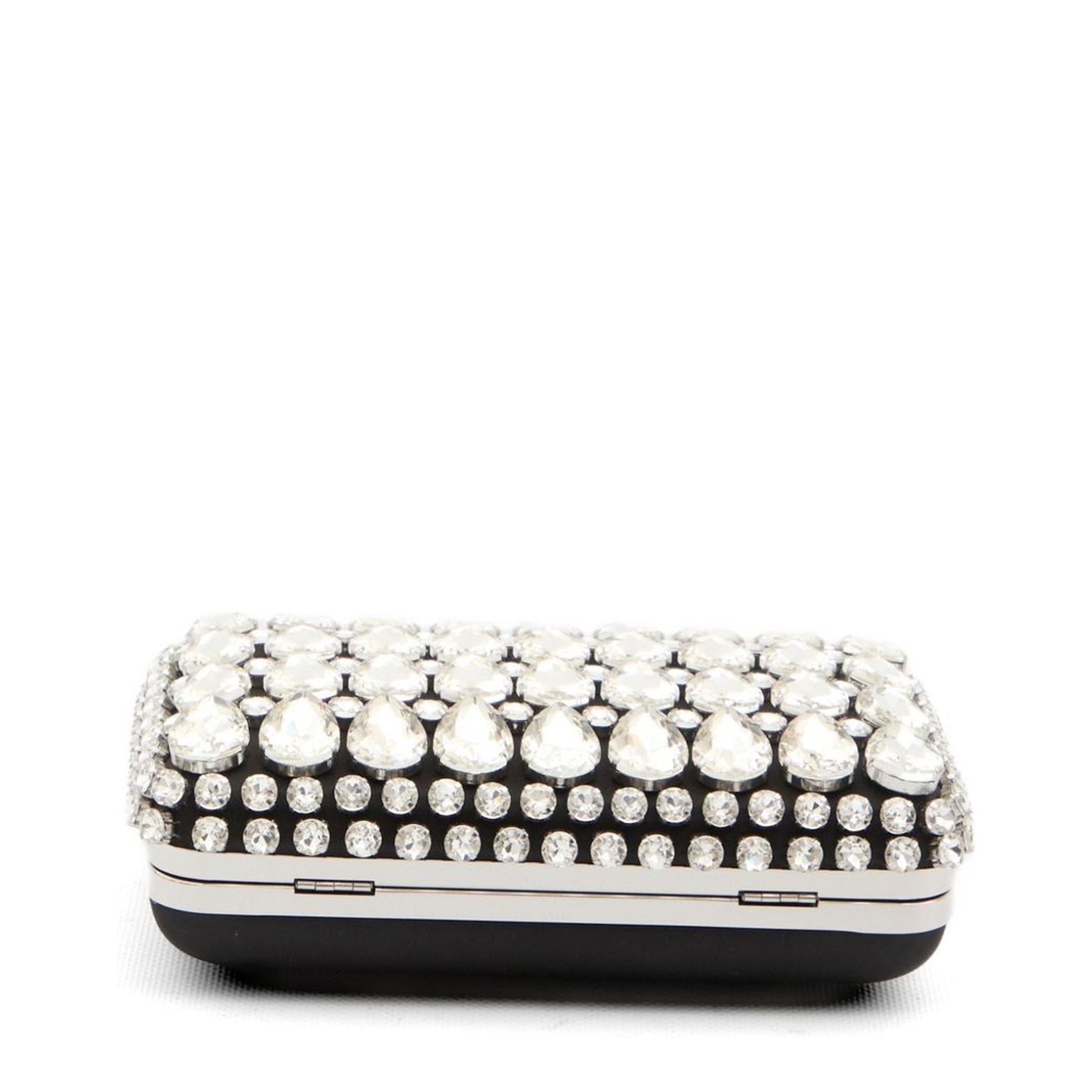Crystal Clutch Bag - Black - Image 3