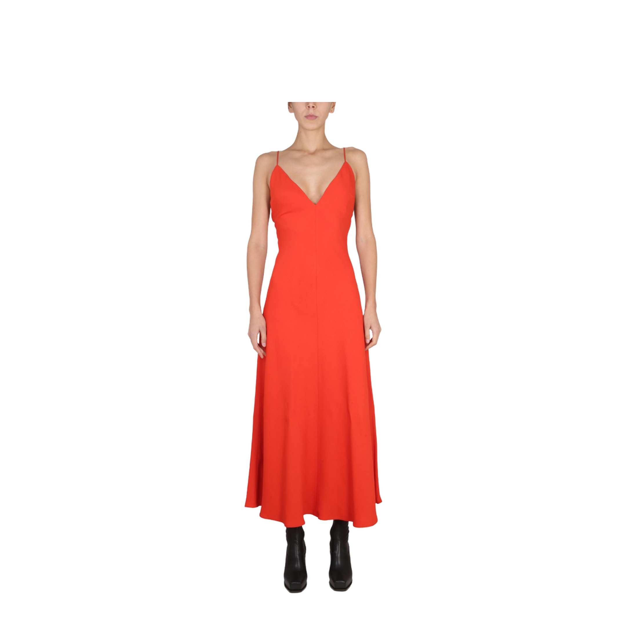 Maxi V-Neck Dress - Image 1