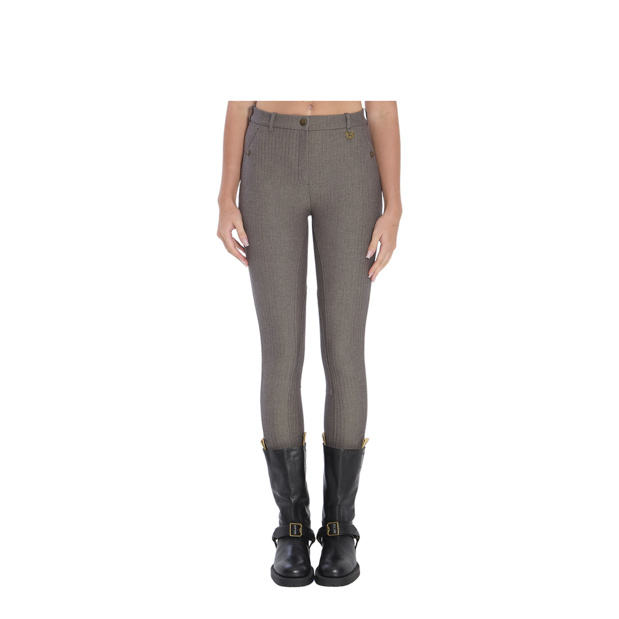 Stretch Cotton Jodhpur Trousers - Image 1