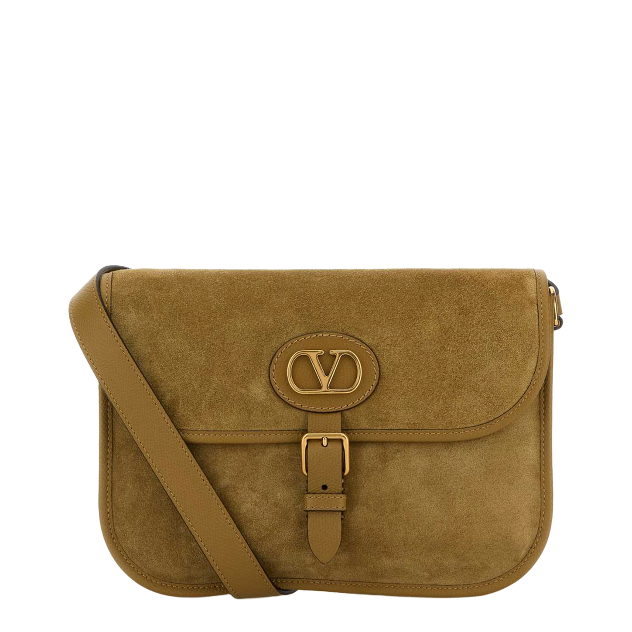 Antibes Suede Shoulder Bag - Image 1