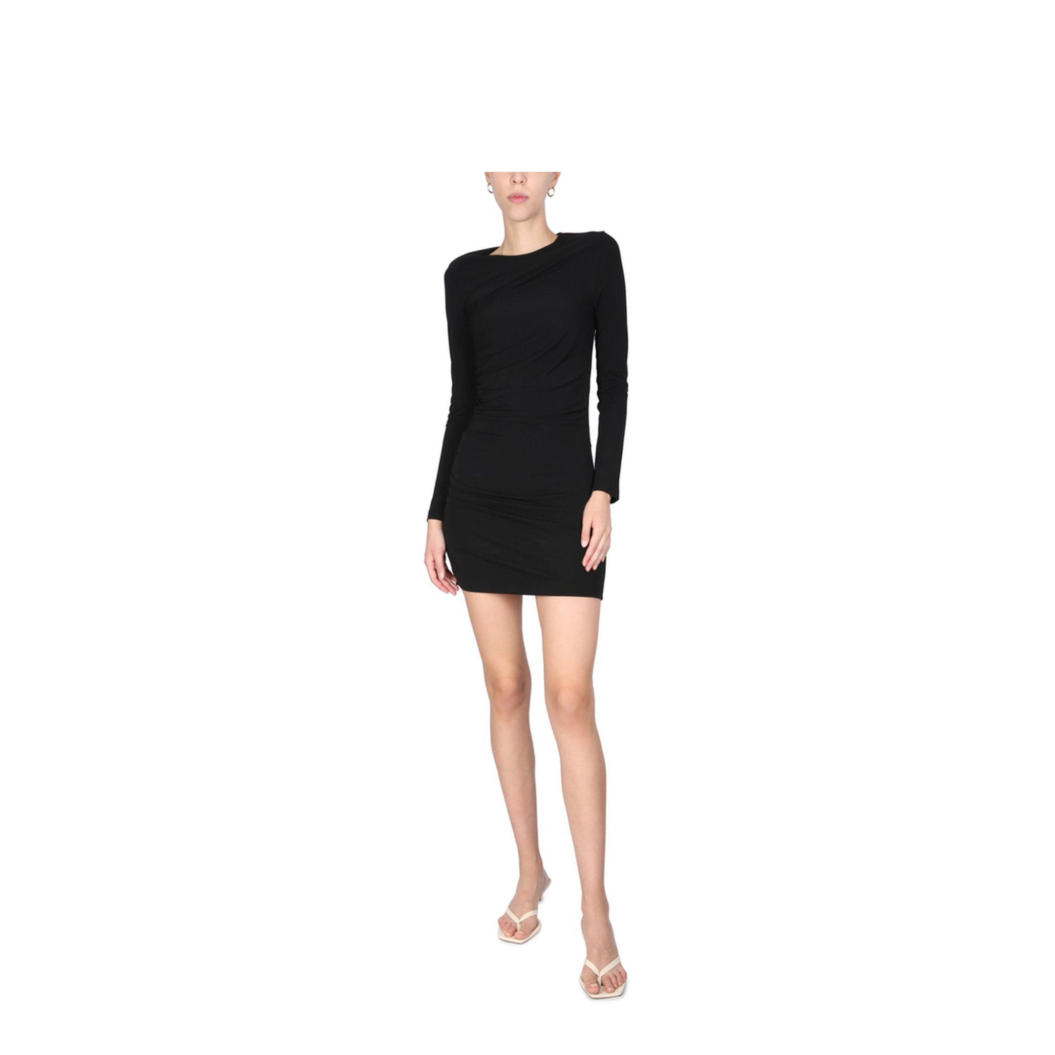 Dress with Drape - Image 2