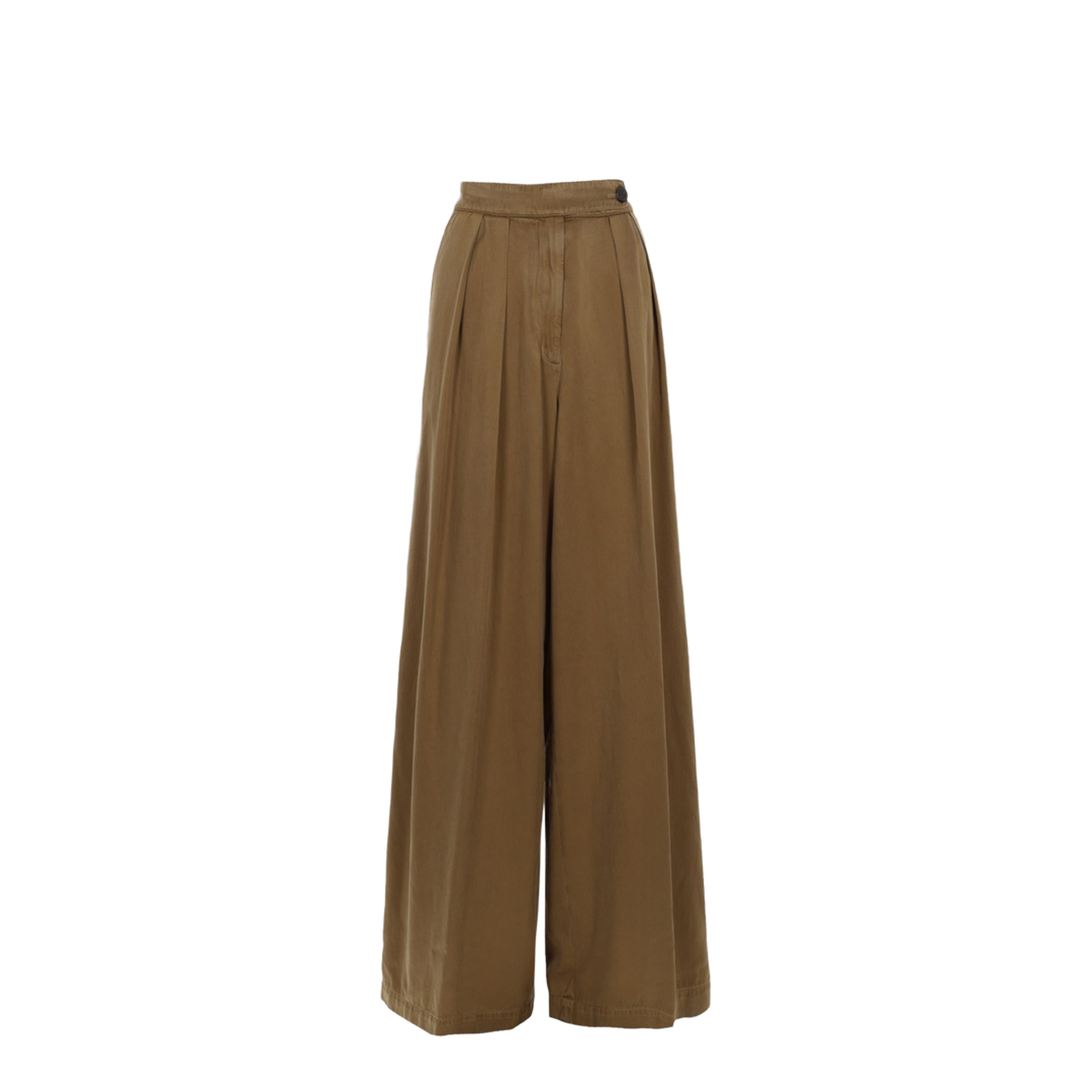 Tailored Trousers with Pleats - Image 1