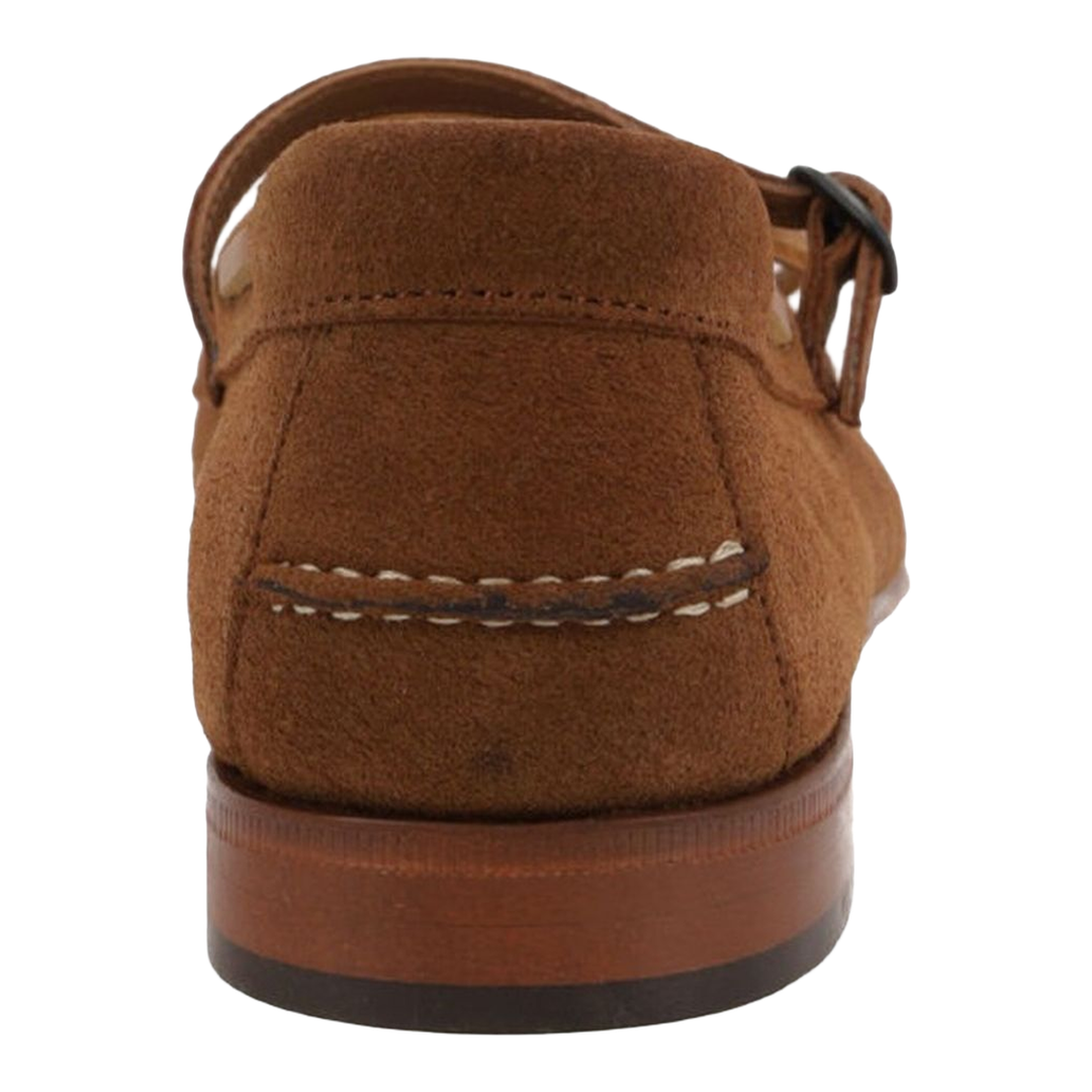 Flat Shoes Leather Brown - Image 4