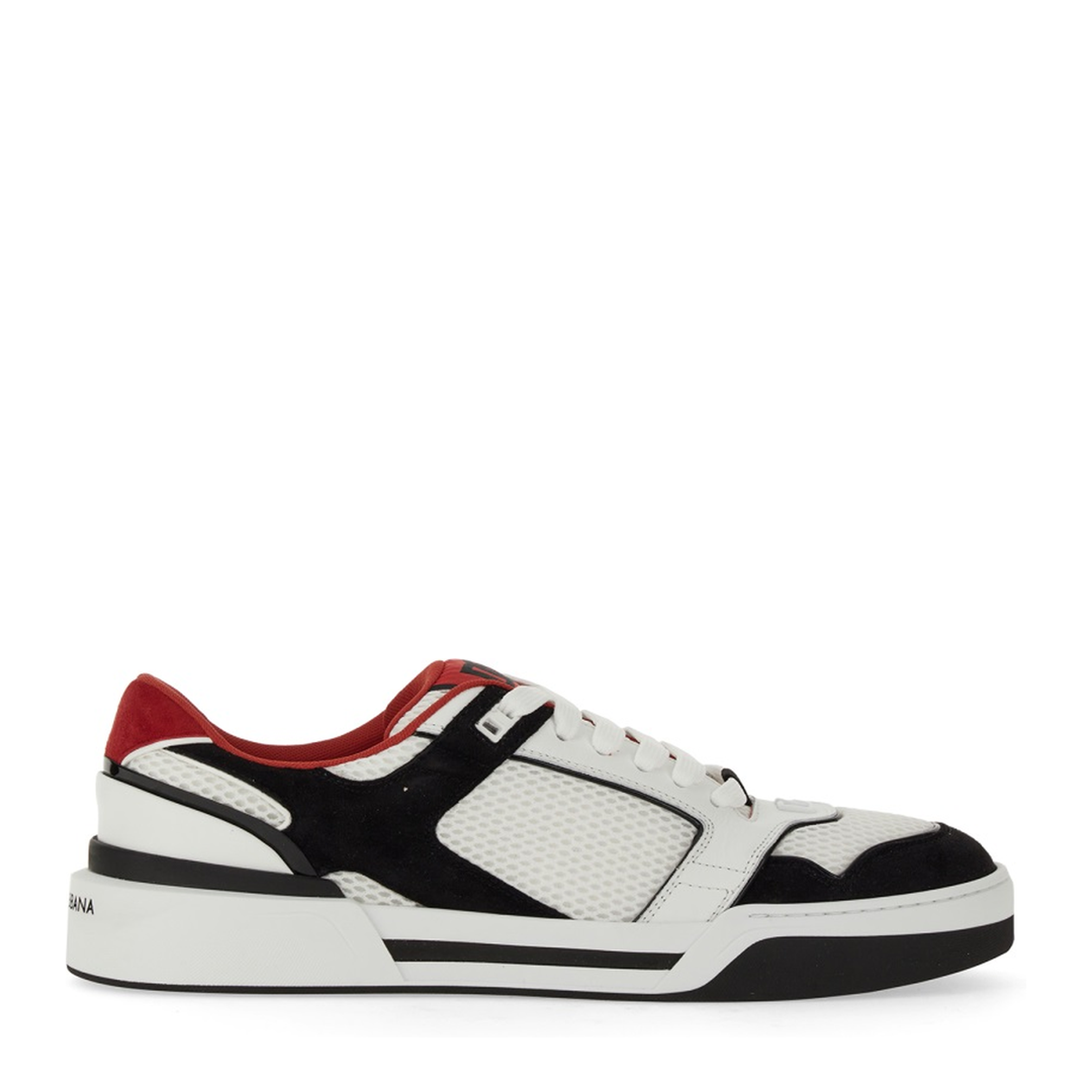 Leather and Mesh Sneaker - Image 1