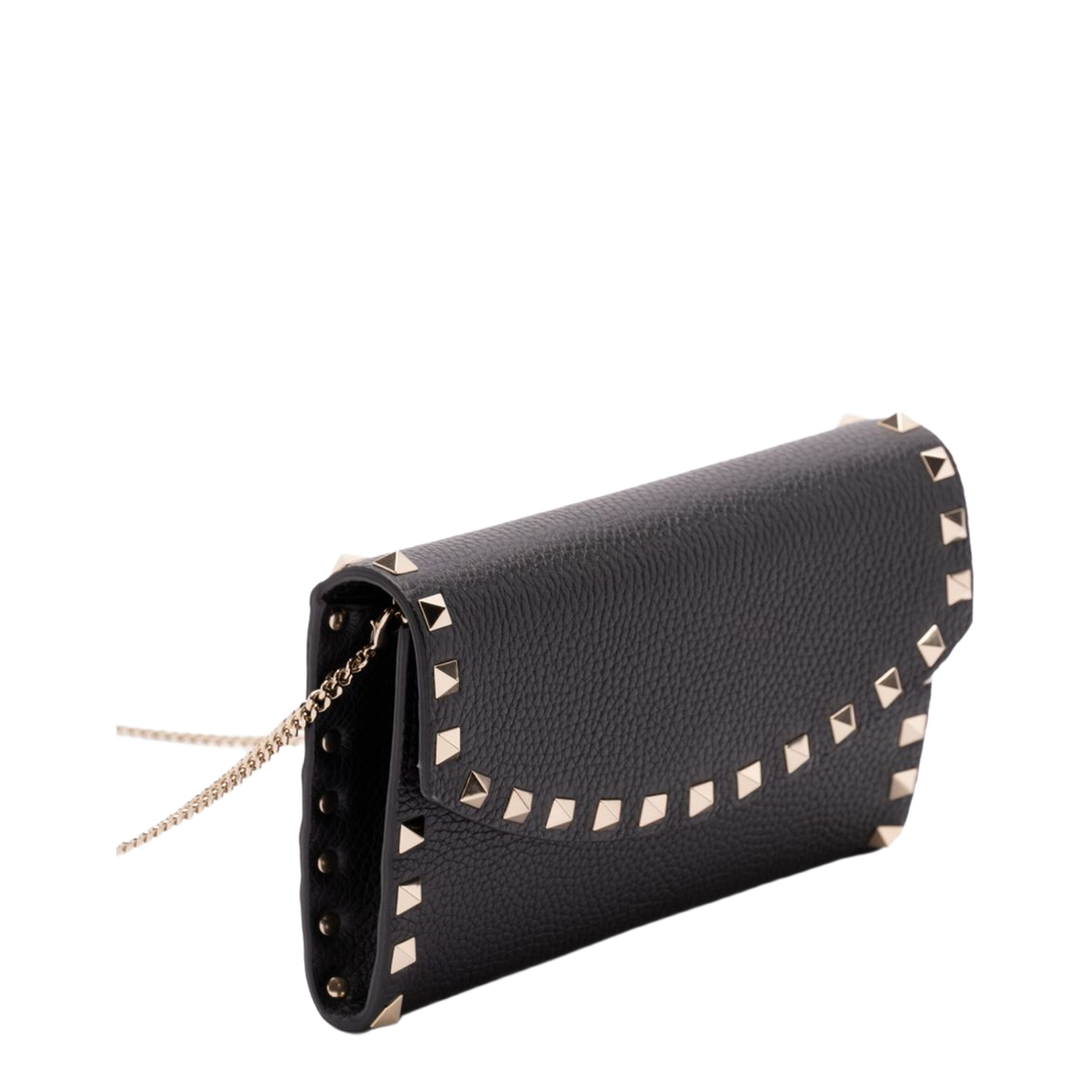 Rockstud Leather Wallet on Chain - Image 5