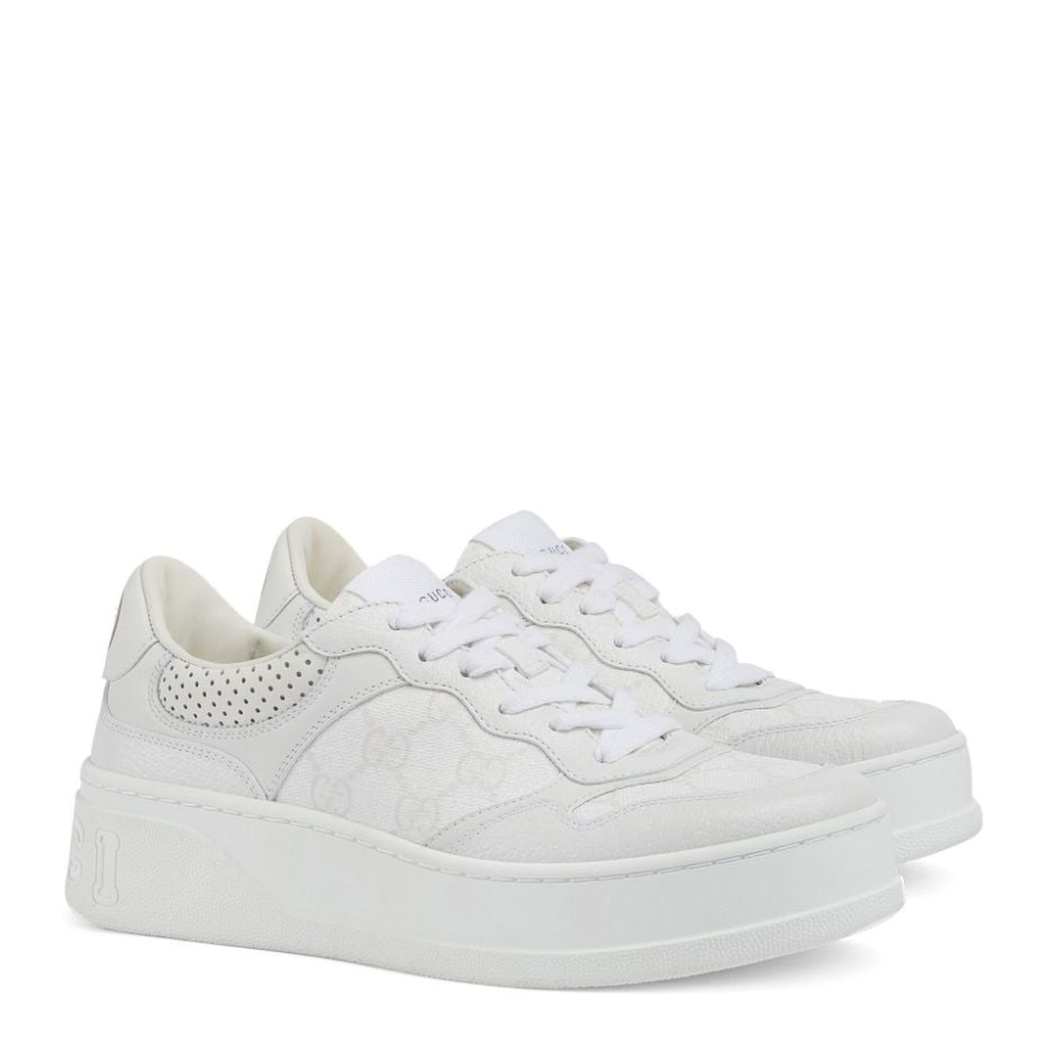 GG Trainer in White and Grey GG Supreme - Image 2