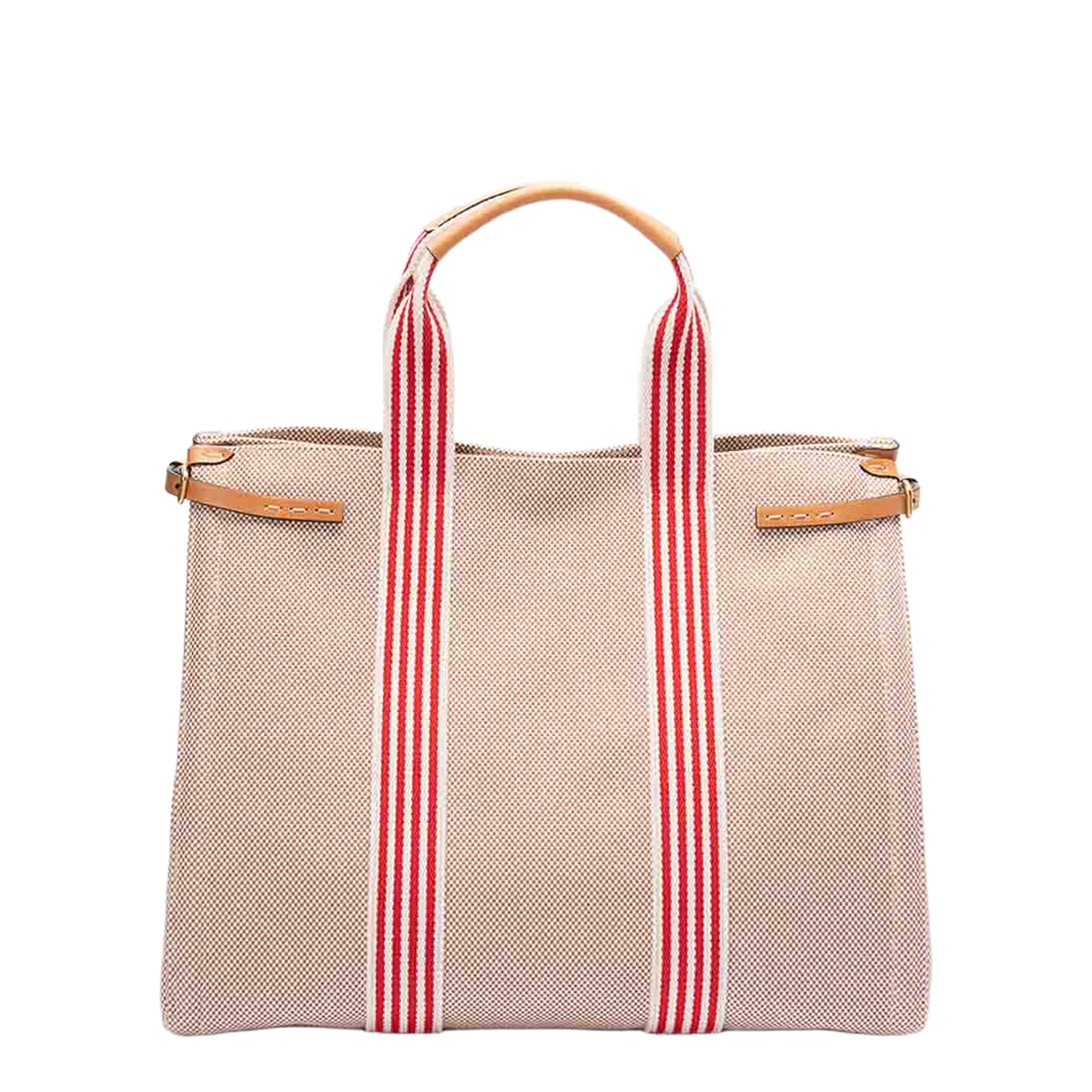 Two-tone Canvas Antibes Shopping Bag - Image 5