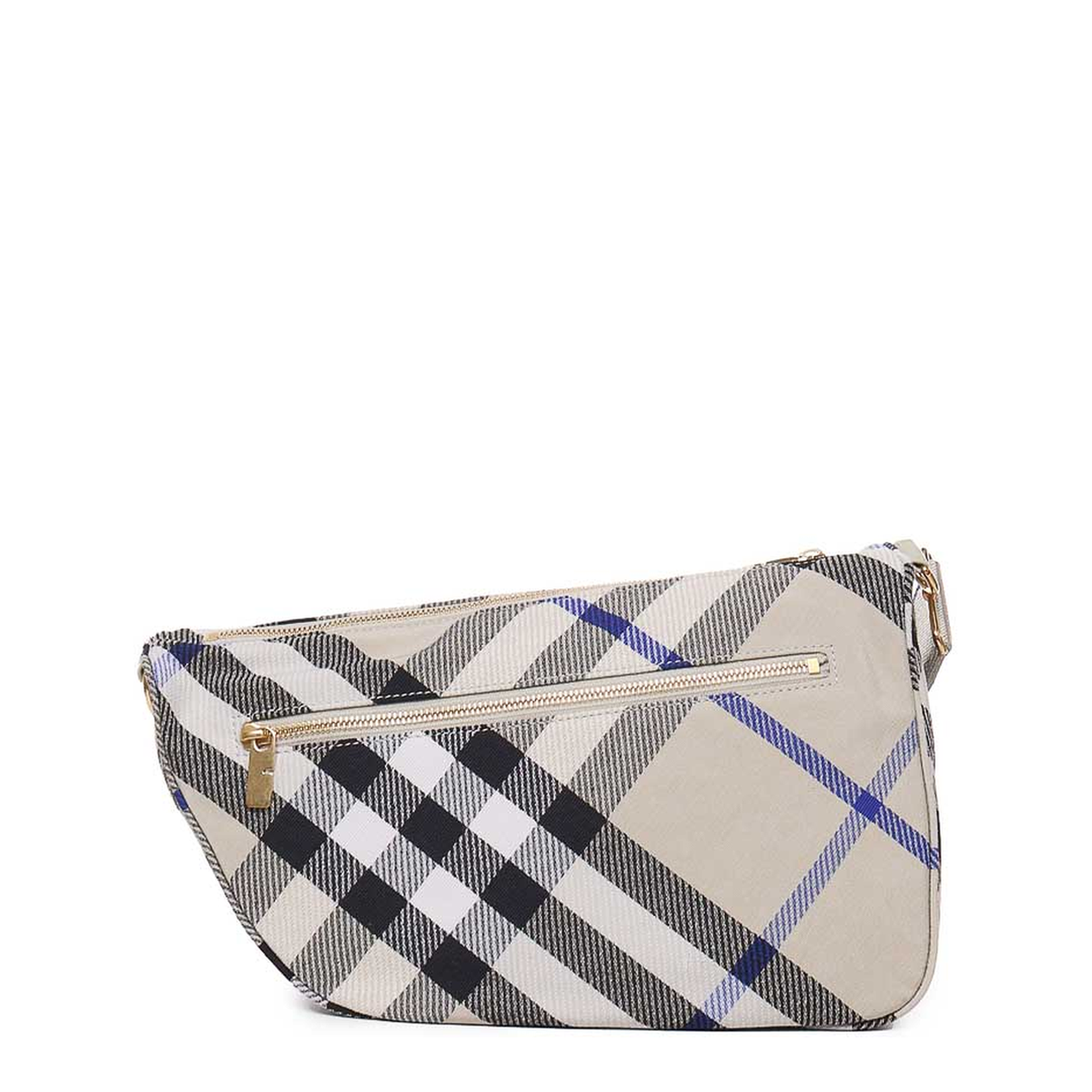 Medium Shield Checkered Crossbody Bag - Image 2