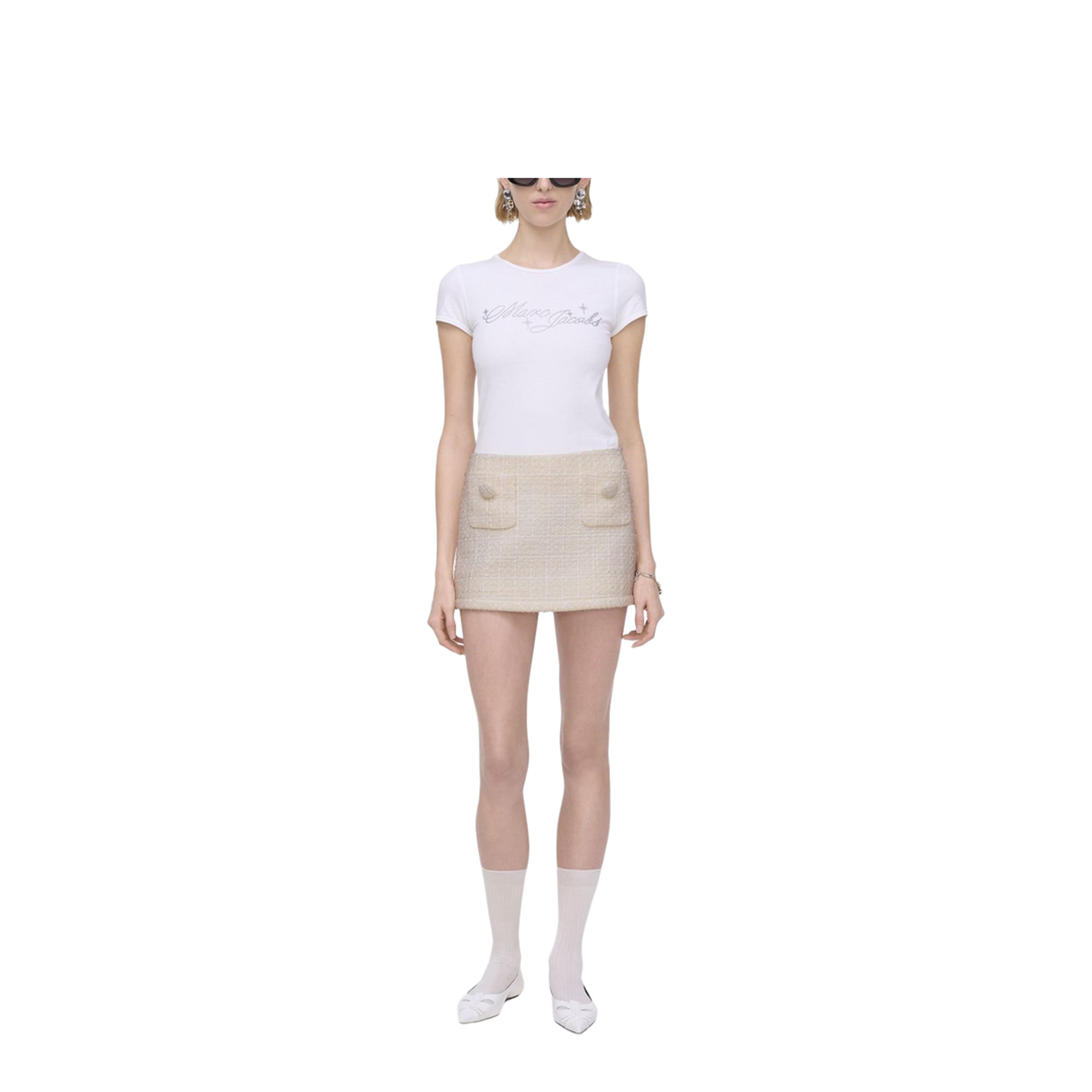 Tweed Mini Skirt - Image 2