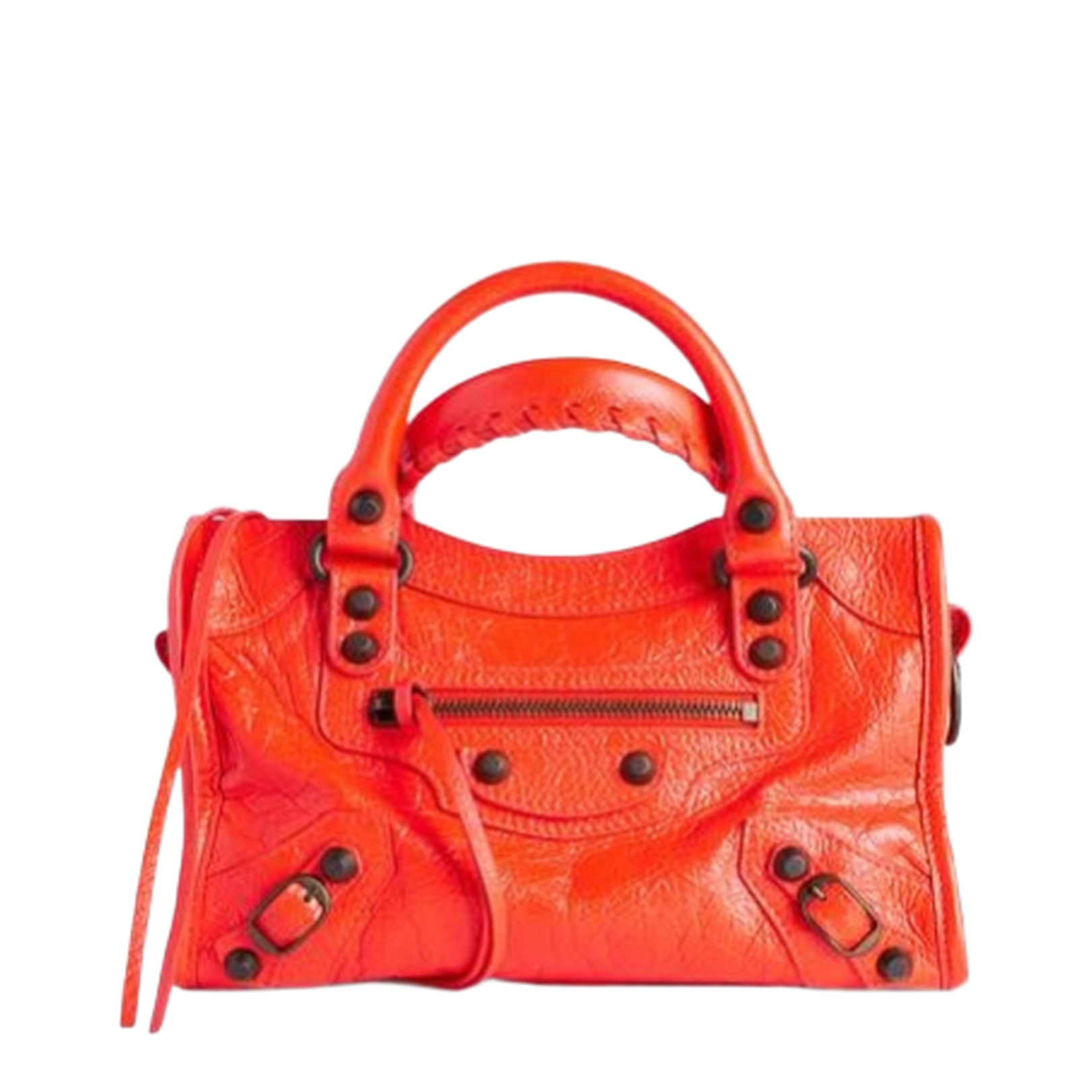 Le City Bag Mini in Pop Orange - Image 1