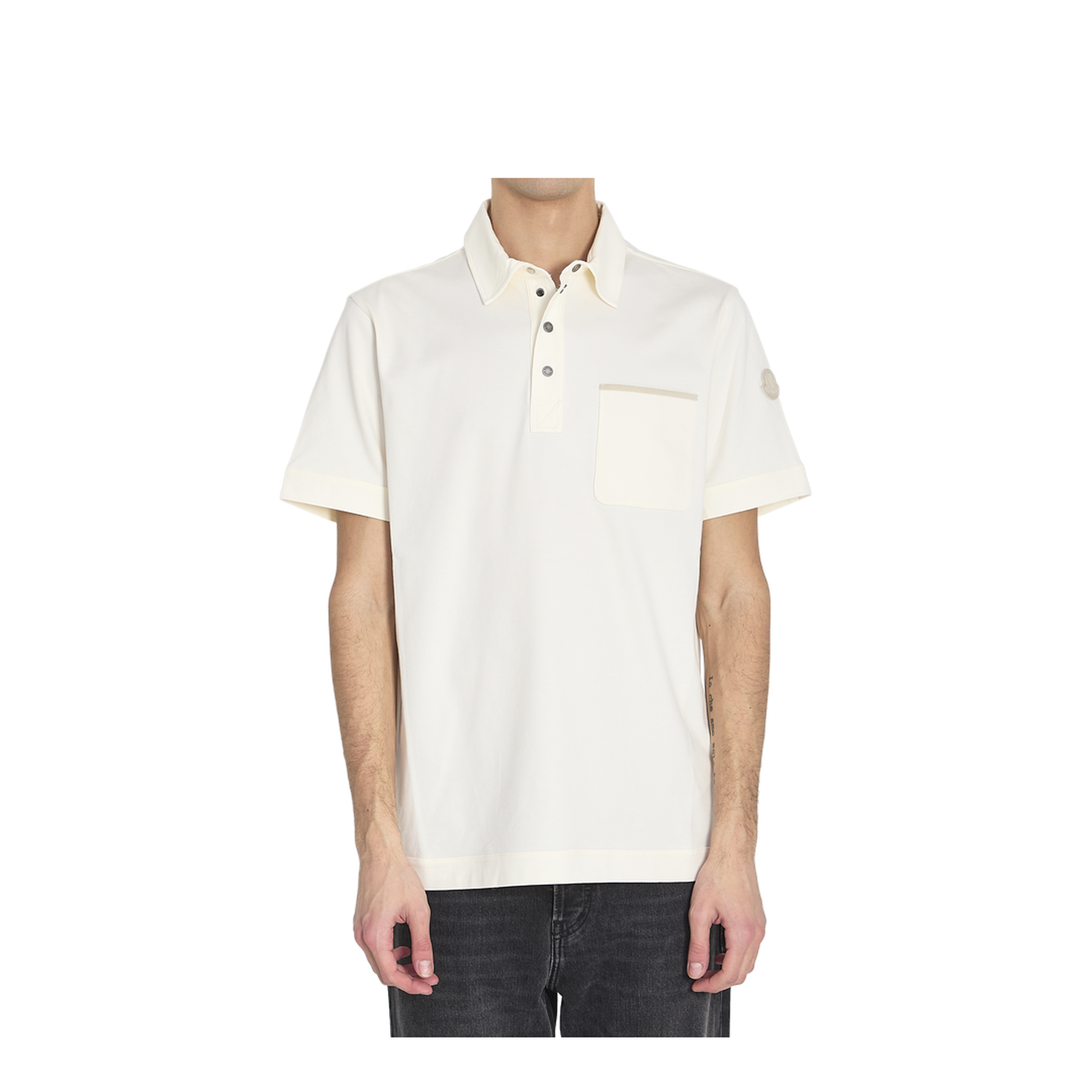 Polo Shirt in Stretch Cotton Piqué - Image 1