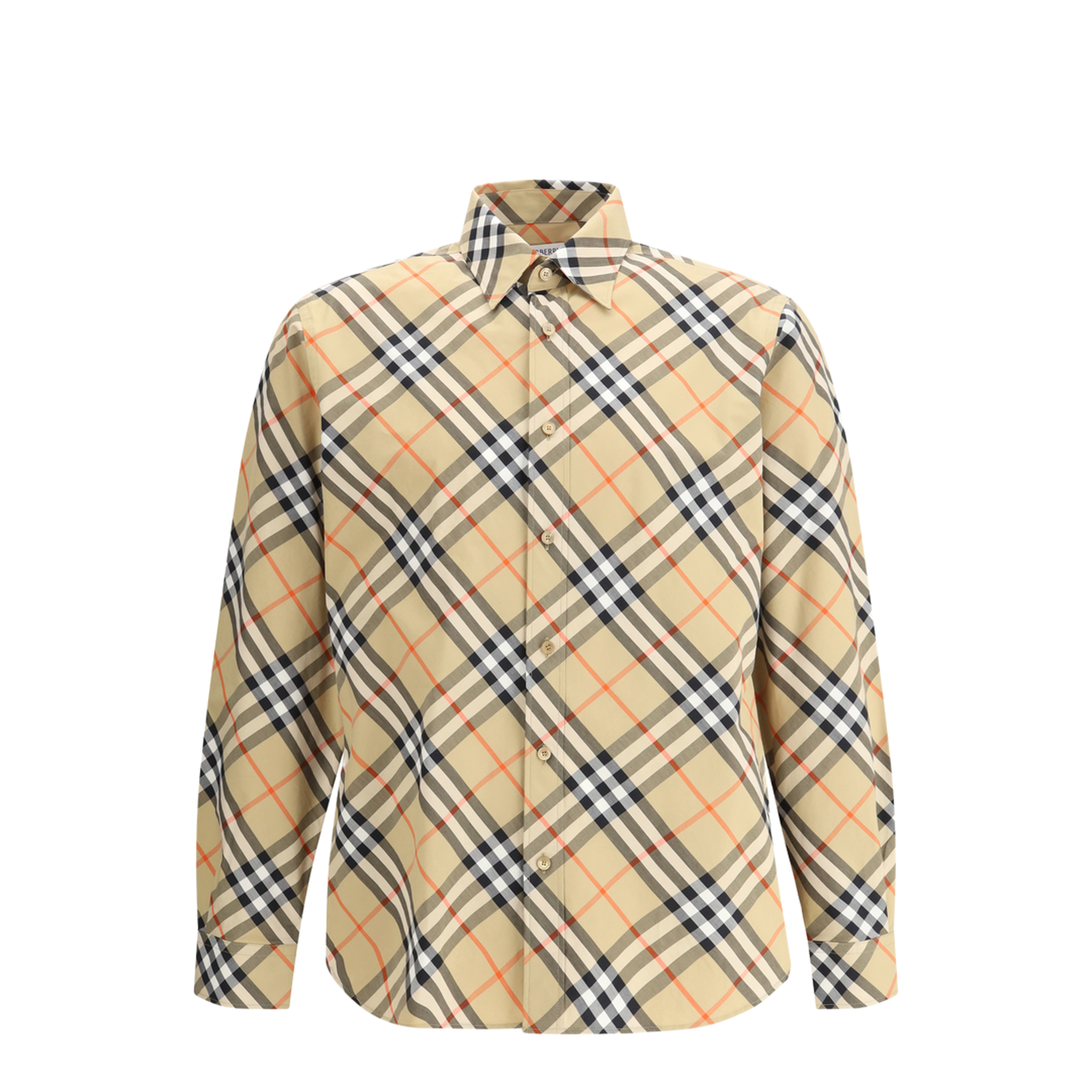 Regular Fit Check Cotton Shirt - Image 1