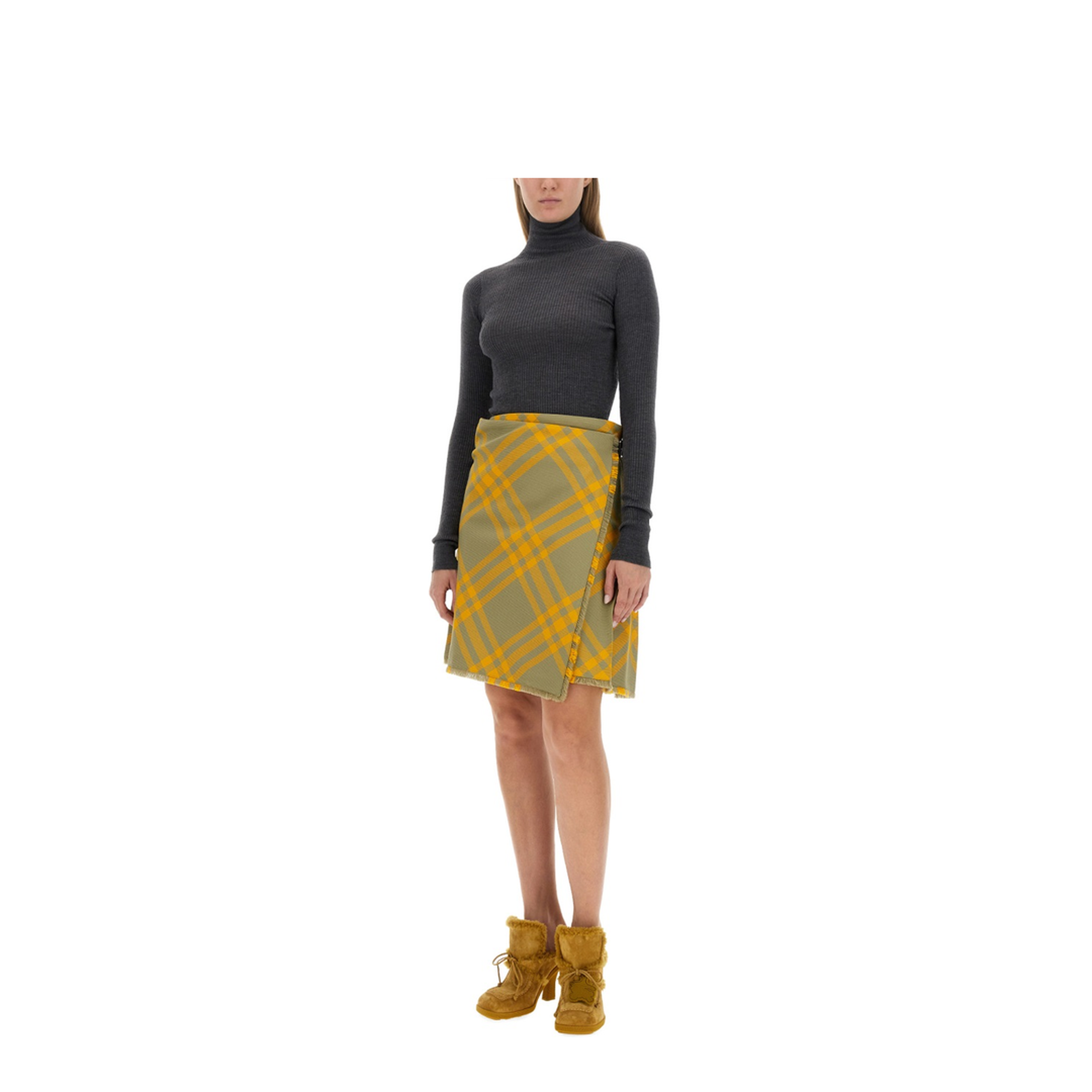 Embroidered Silk Skirt - Image 2