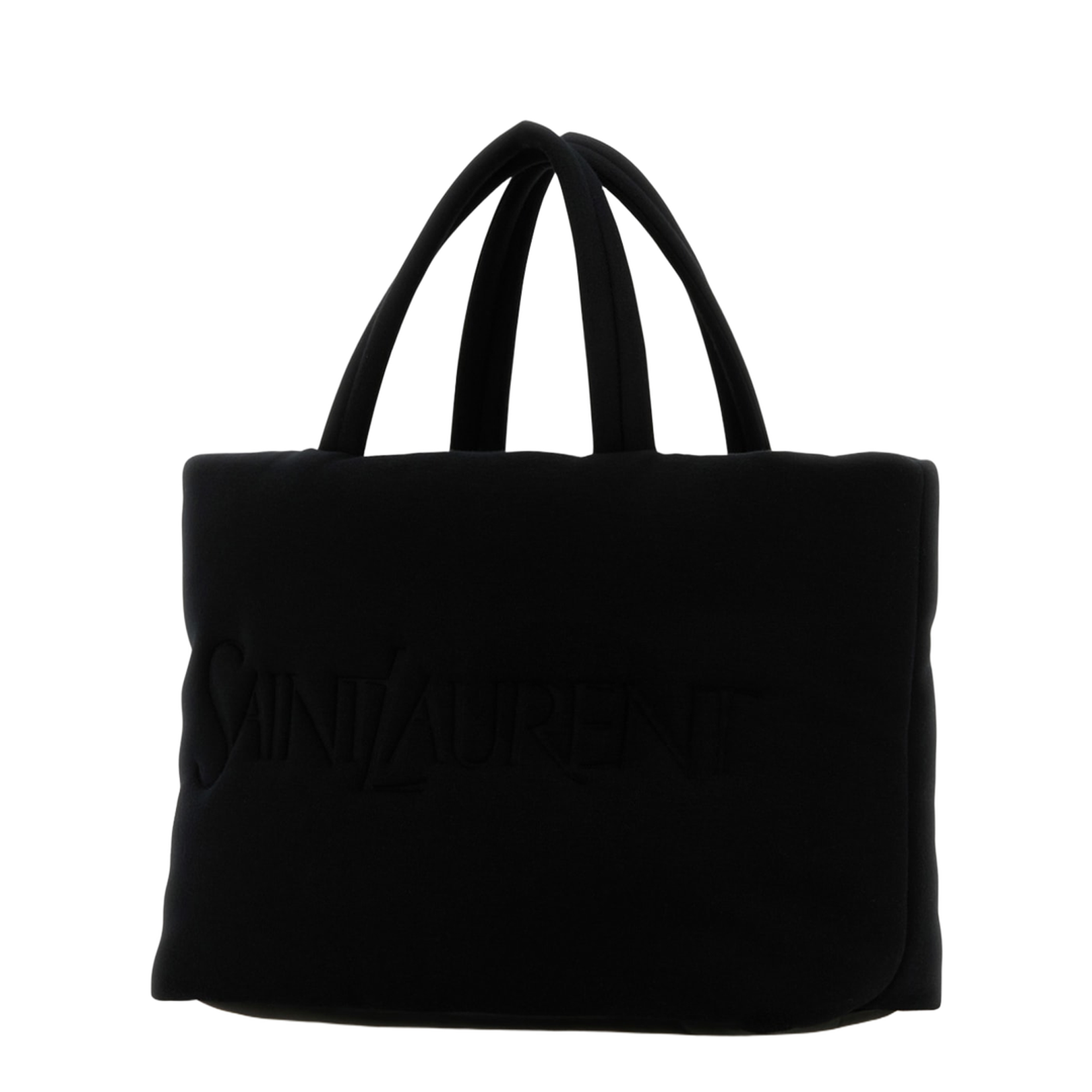 Embossed Wool Tote Bag - Image 2