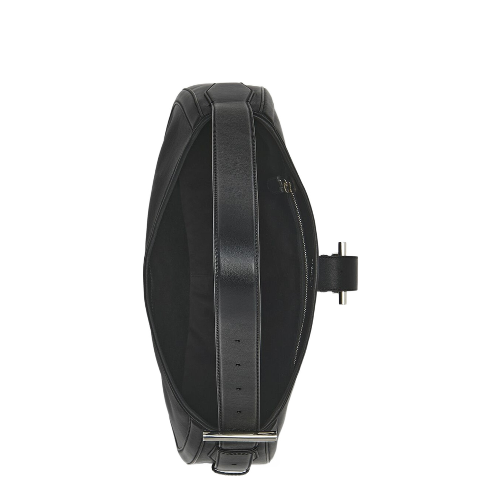 Adjustable Leather Strap with Antique Silver T Buckle - Image 2