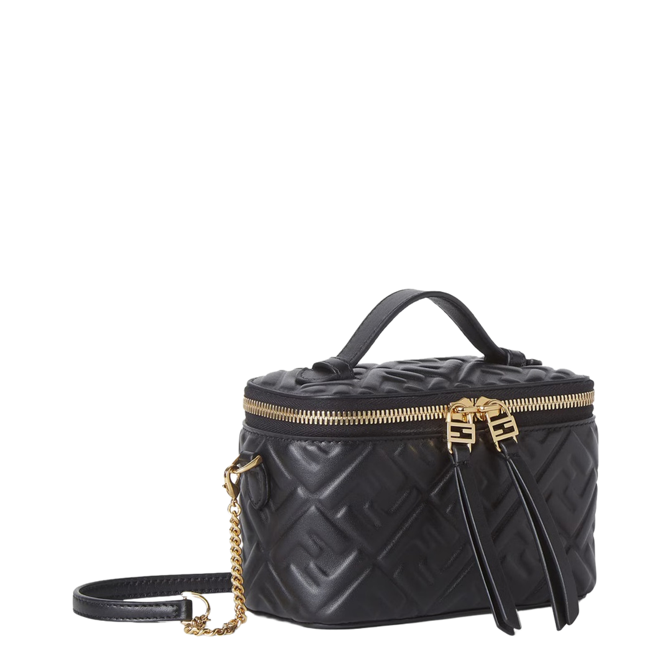 Lambskin Vanity Case - Black - Image 4