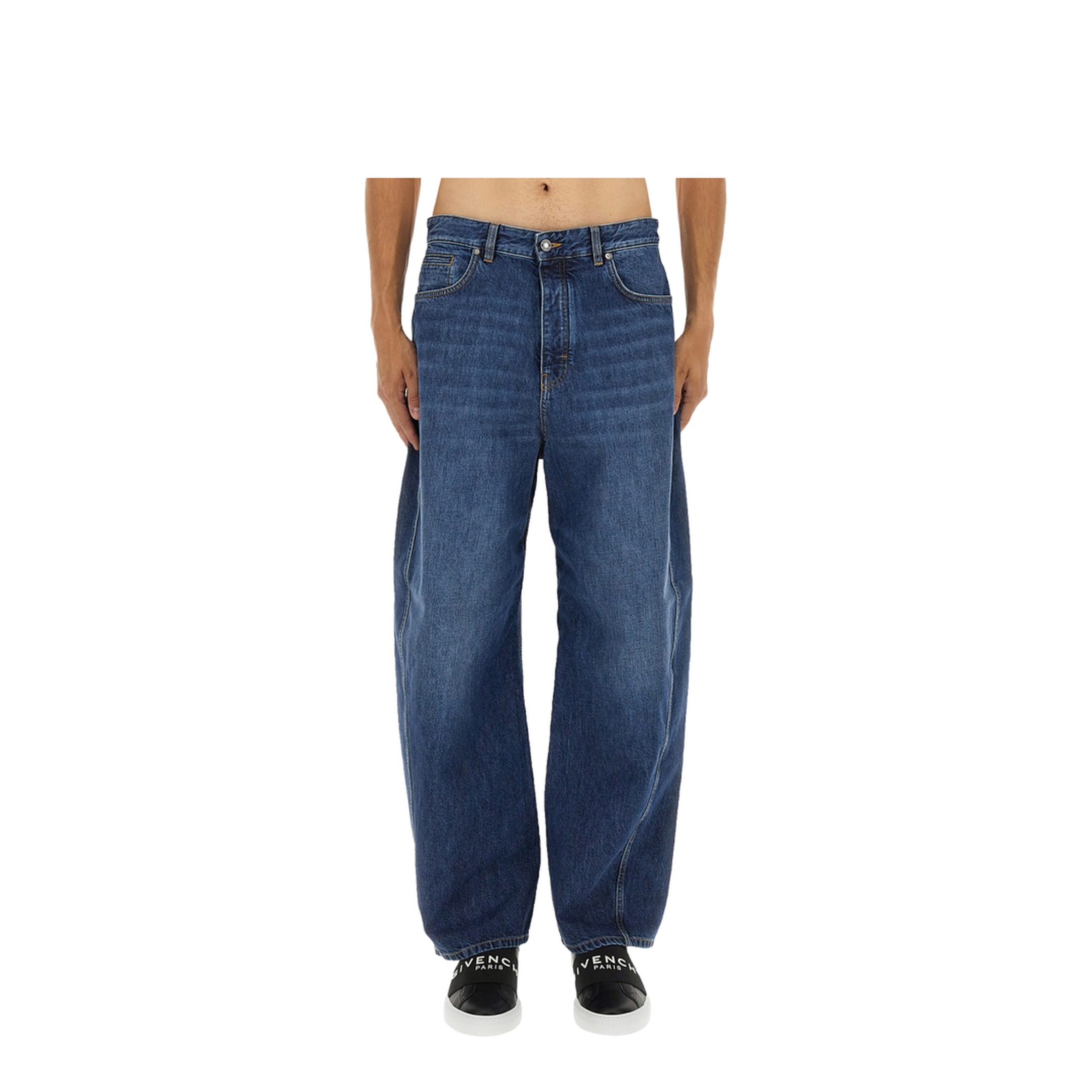 Washed Out Denim Jeans - Image 1