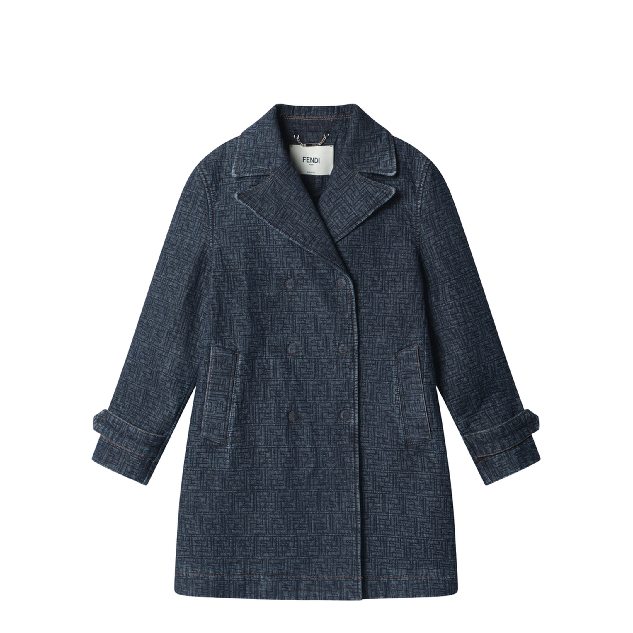 Dark Blue Denim Jacket - Image 1