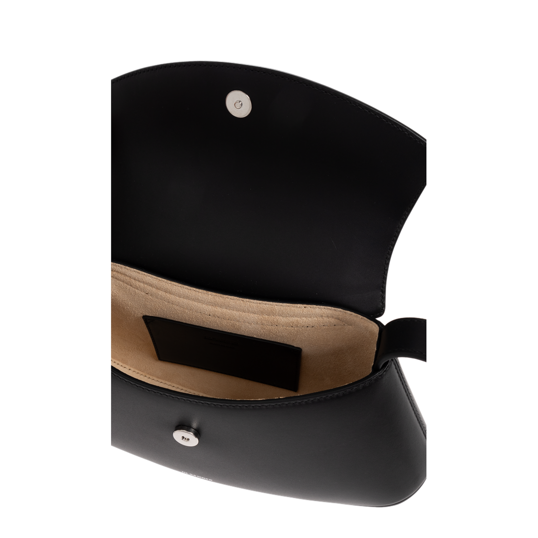 Eldorado Small Calfskin Crossbody - Black - Image 5
