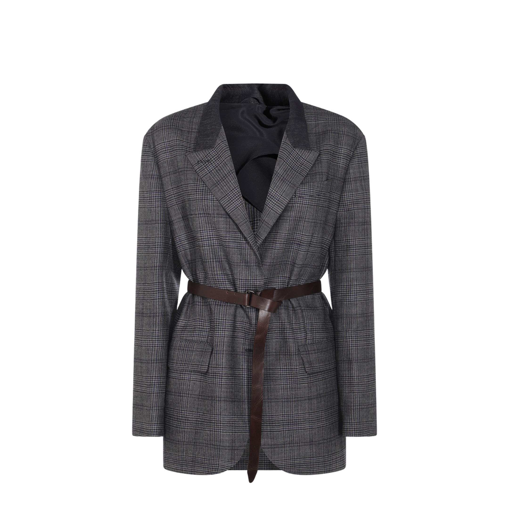 Prince of Wales Patterned Blazer - Image 2